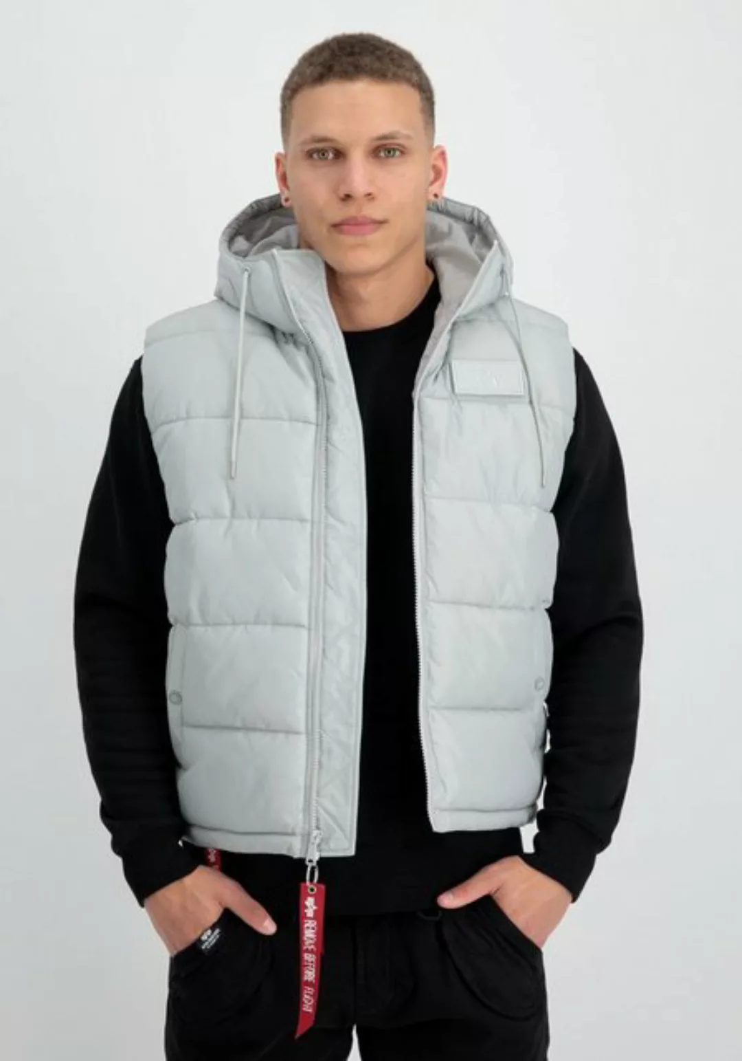 Alpha Industries Blouson ALPHA INDUSTRIES Men - Vests Hooded Puffer Vest FD günstig online kaufen