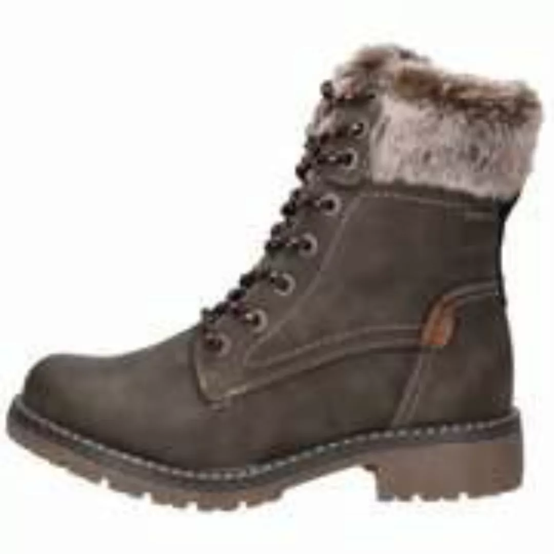 Puccetti Schnür Boots Damen braun günstig online kaufen