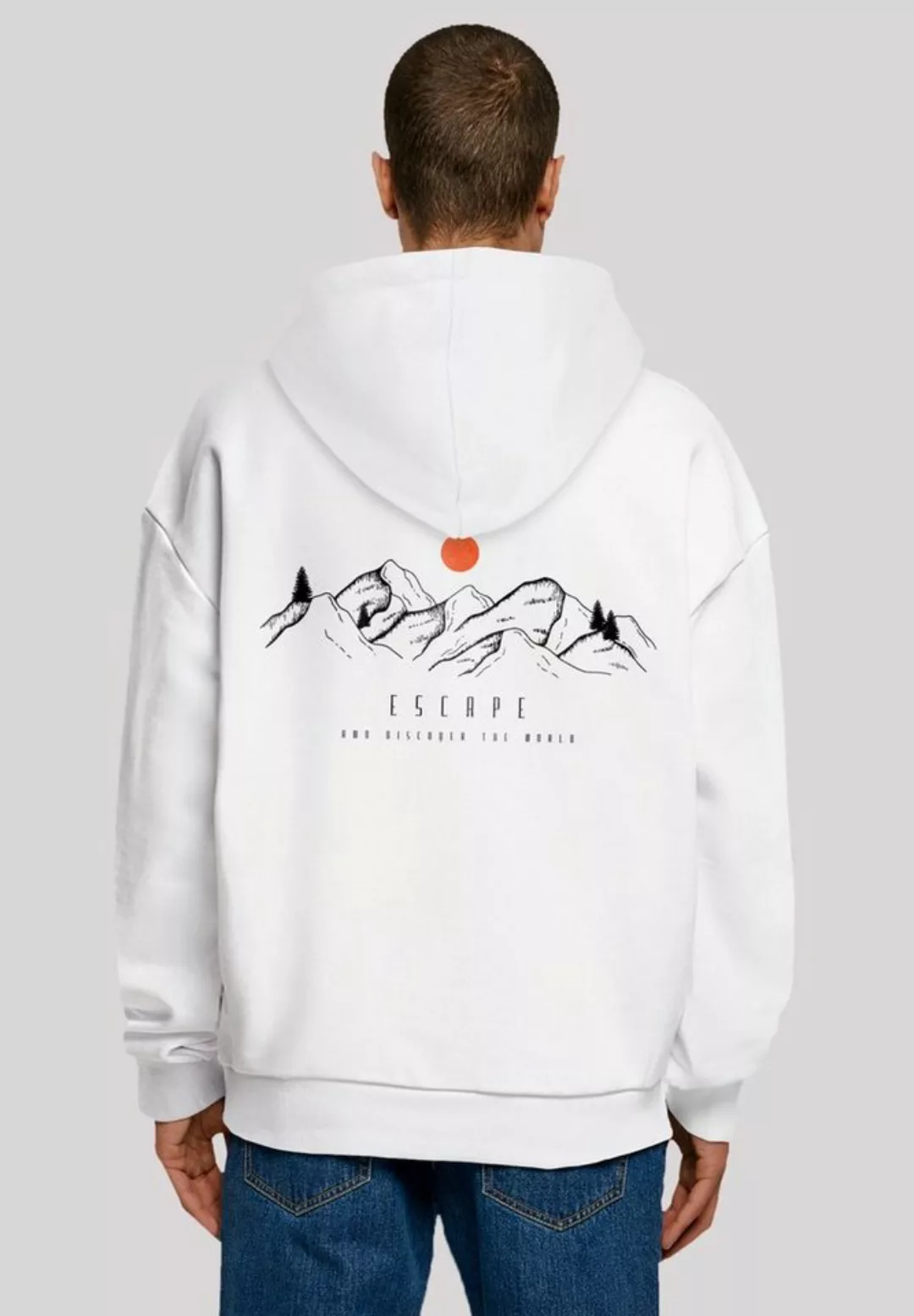 F4NT4STIC Kapuzenpullover "MOUNTAIN x F4NT4STIC", Print günstig online kaufen