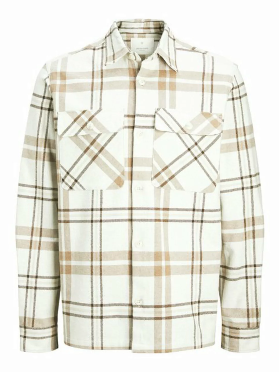 Jack & Jones Langarmhemd JPRRAYMOND MELANGE CHECK LS OVERSHIRT SN günstig online kaufen