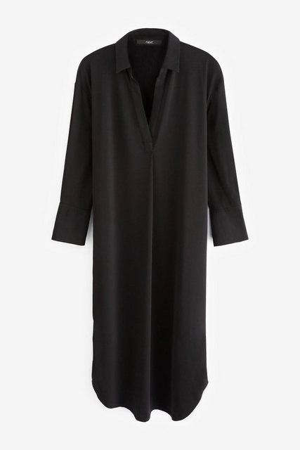 Next Blusenkleid Langärmeliges Hemdkleid (1-tlg) günstig online kaufen