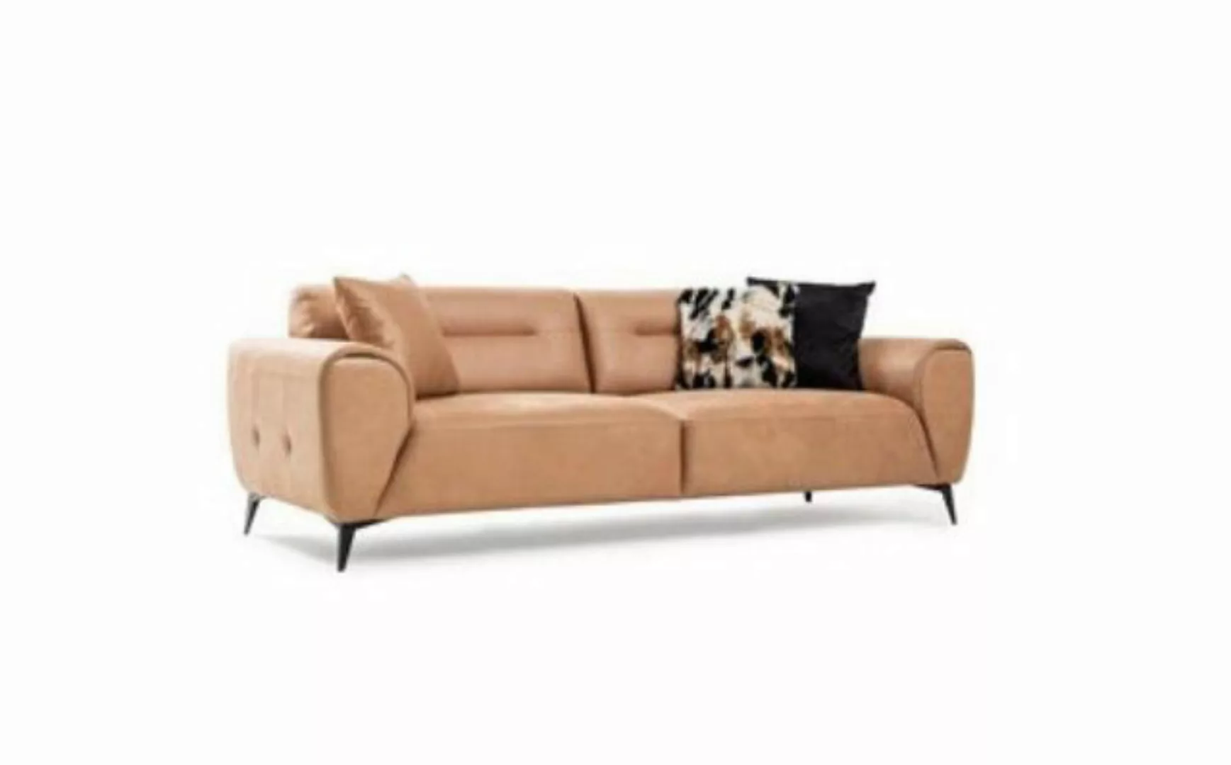 JVmoebel 3-Sitzer Sofa 3 Sitz Wohnzimmer Modernes Design Sofas Polster Couc günstig online kaufen