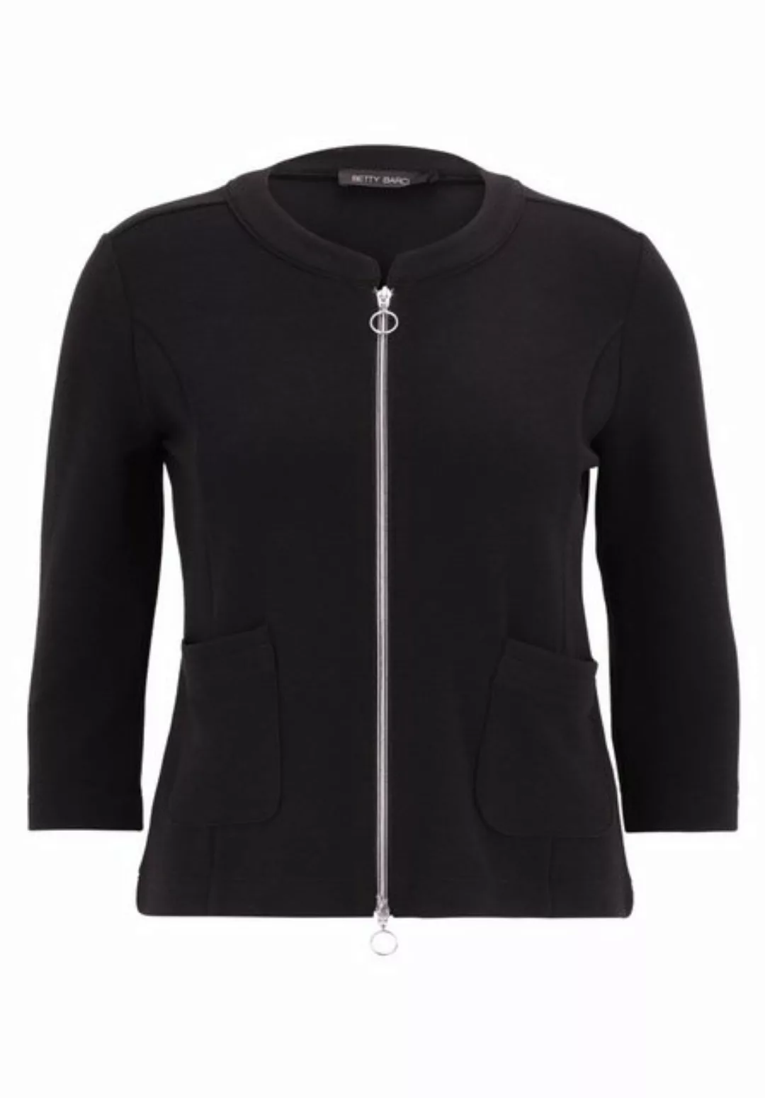 Betty Barclay Sweatjacke "Betty Barclay Sweatjacke mit aufgesetzten Taschen günstig online kaufen