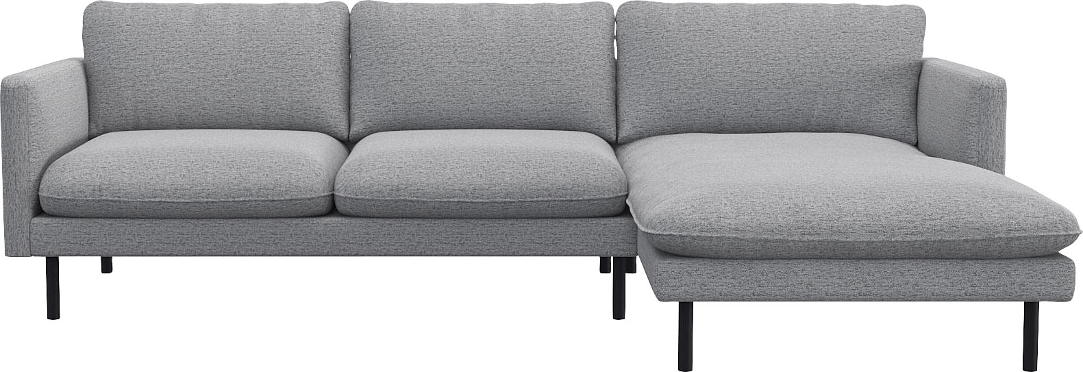 FLEXLUX Ecksofa »Bolzano, elegant und bequem, L-Form«, Sitzaufbau mit Kalts günstig online kaufen