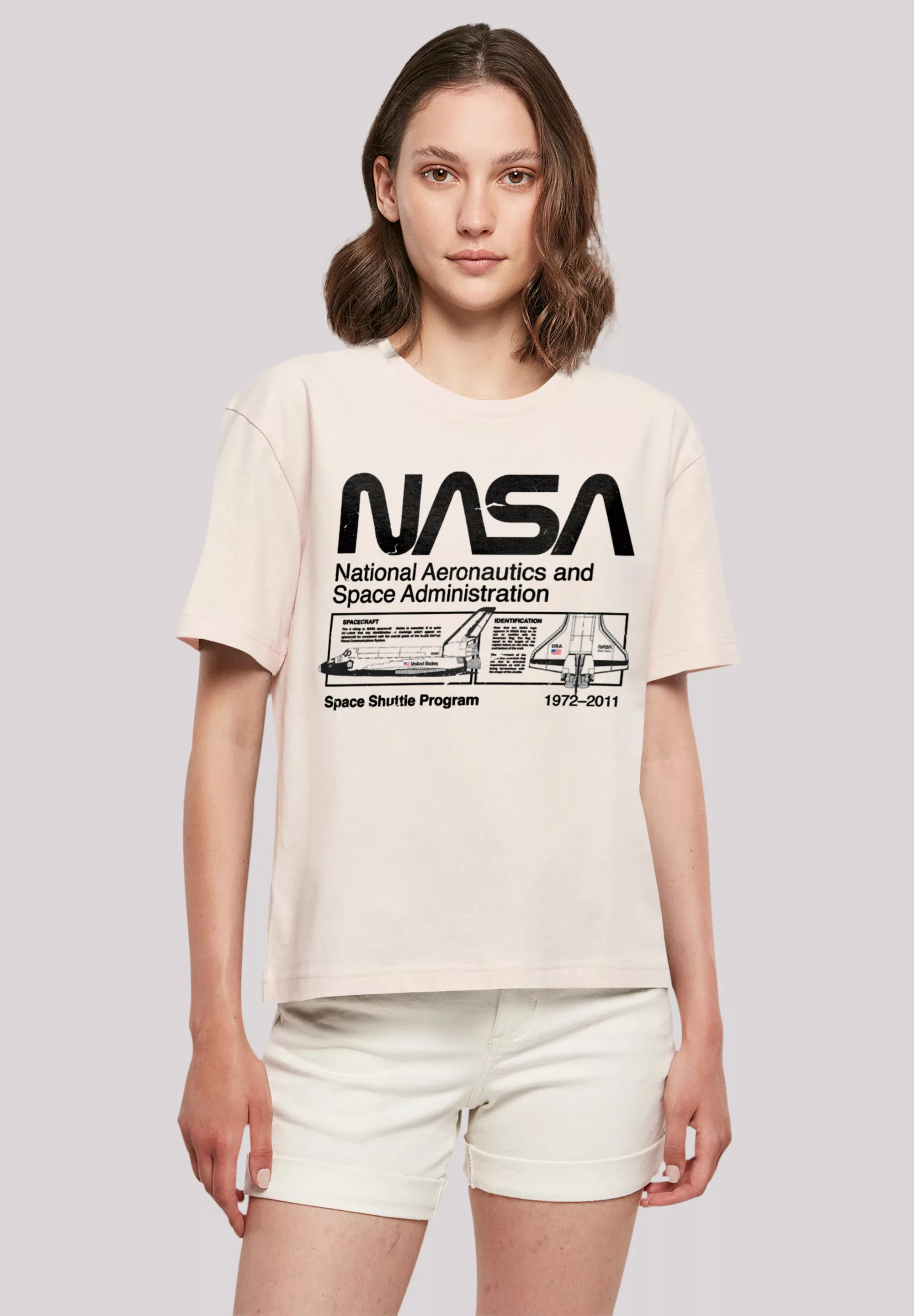 F4NT4STIC T-Shirt "Classic Space Shuttle", Print günstig online kaufen