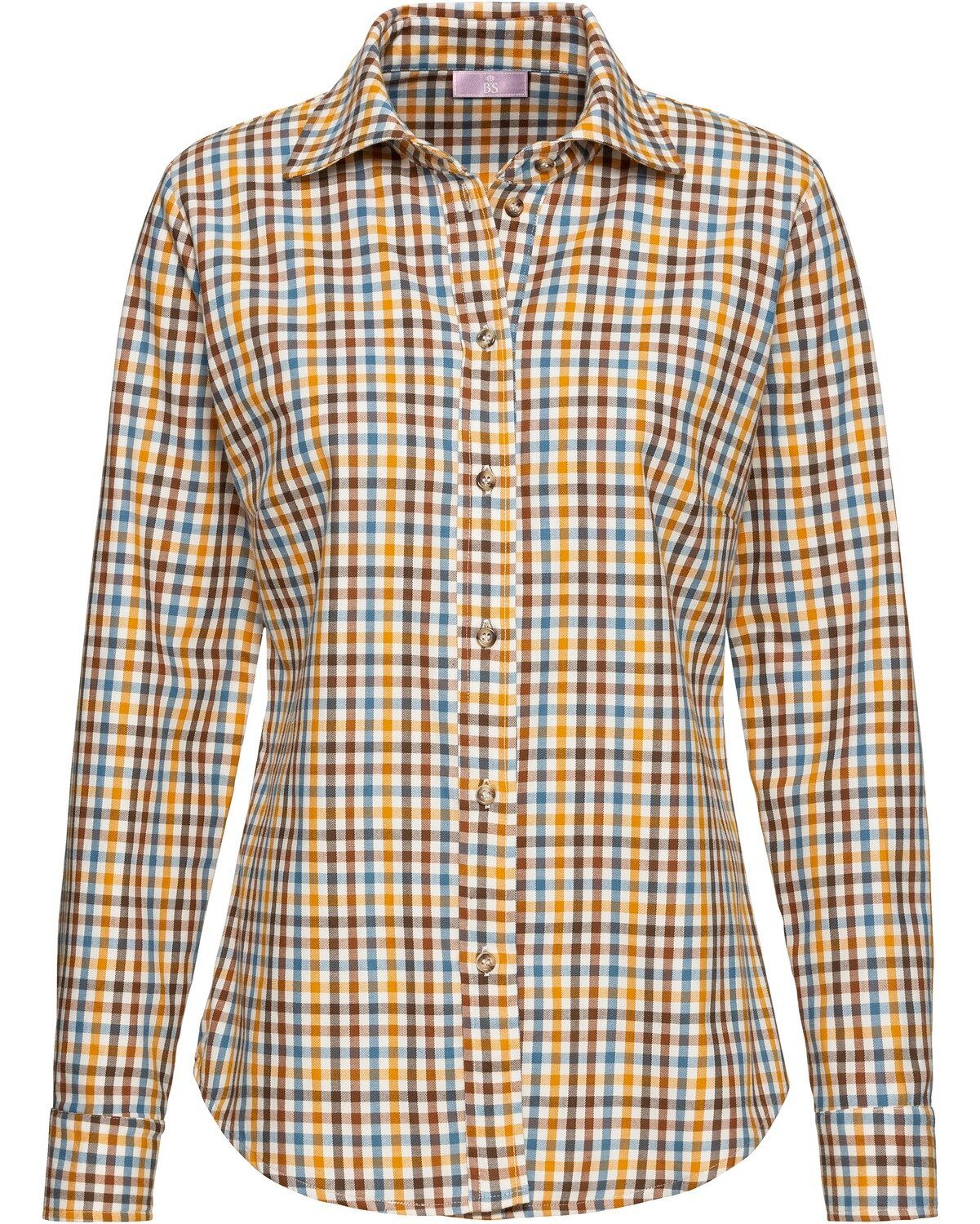 Brigitte von Schönfels Flanellbluse Karobluse günstig online kaufen