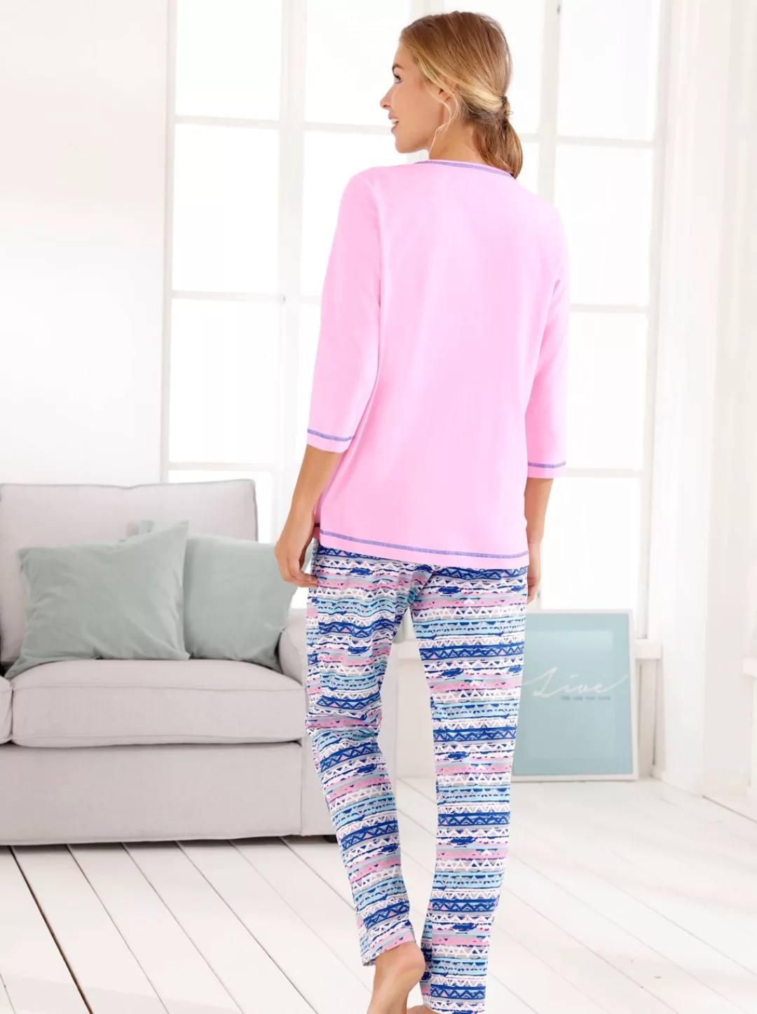 Pyjamaoberteil "Schlafanzug-Shirt", (1 tlg.) günstig online kaufen