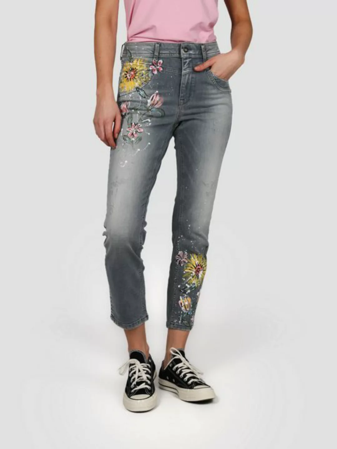 Miracle of Denim 5-Pocket-Jeans Rea High Regular Fit (1-tlg) günstig online kaufen