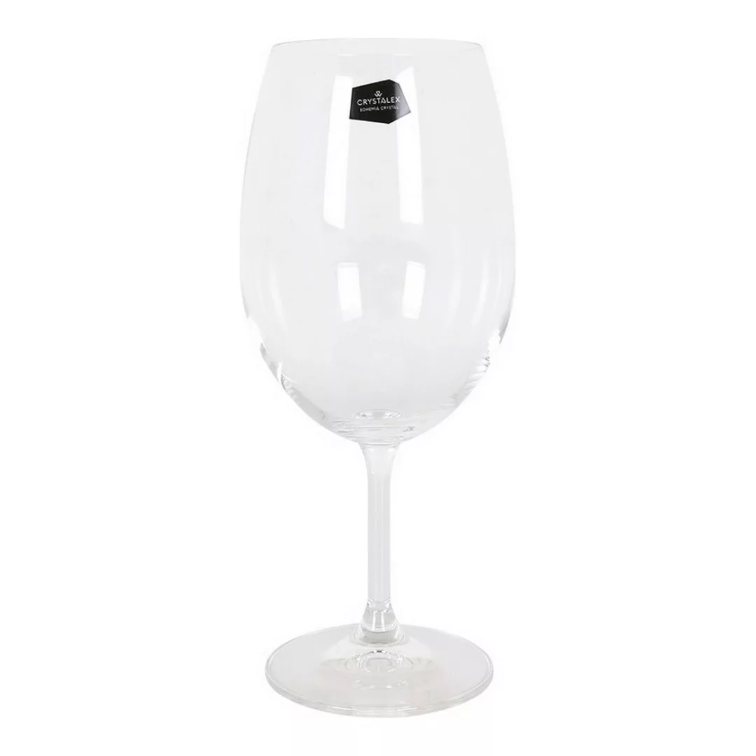 Weinglas Crystalex Lara Kristall Durchsichtig 6 Stück (540 Cc) günstig online kaufen