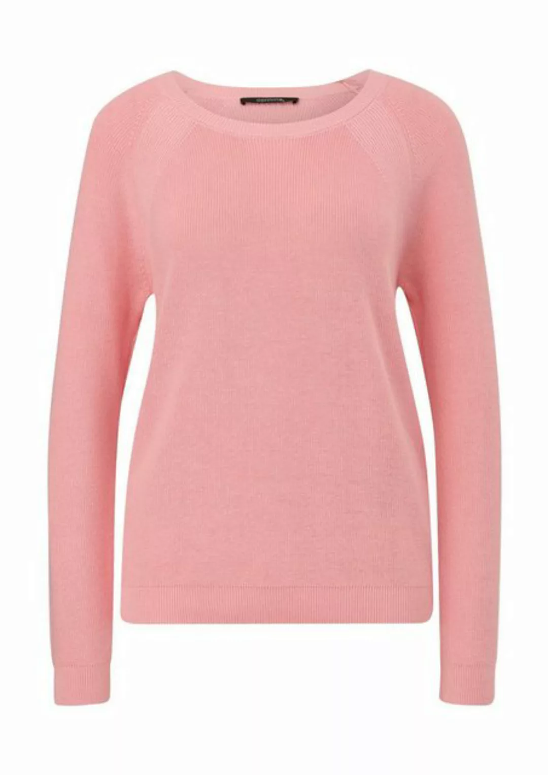 Comma Sweatshirt Strickpullover, LILAC/PINK günstig online kaufen