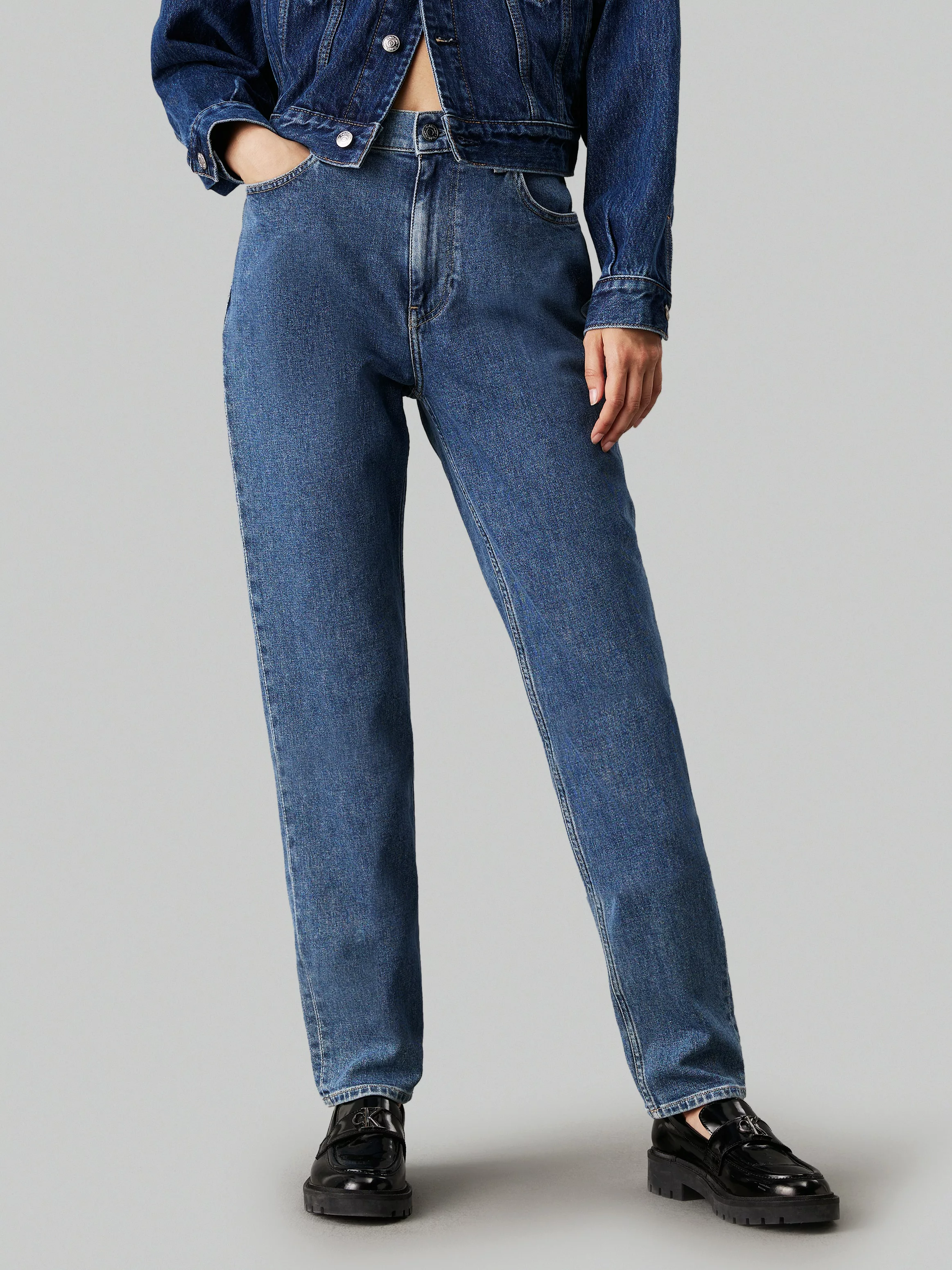 Calvin Klein Jeans Mom-Jeans "MOM JEAN", im 5-Pocket-Style günstig online kaufen