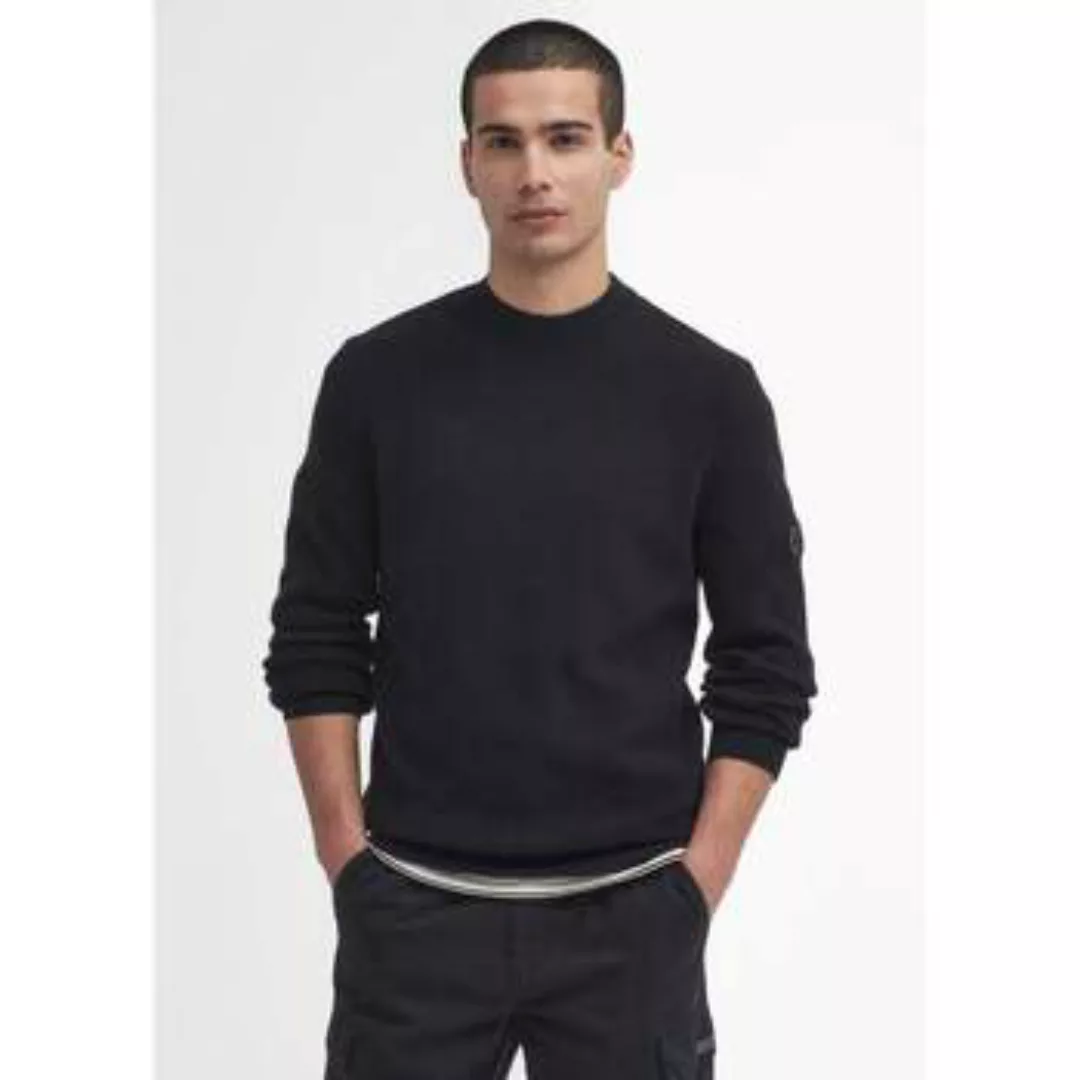 Barbour  Pullover Crawley-Pullover mit Rundhalsausschnitt – Schwarz günstig online kaufen