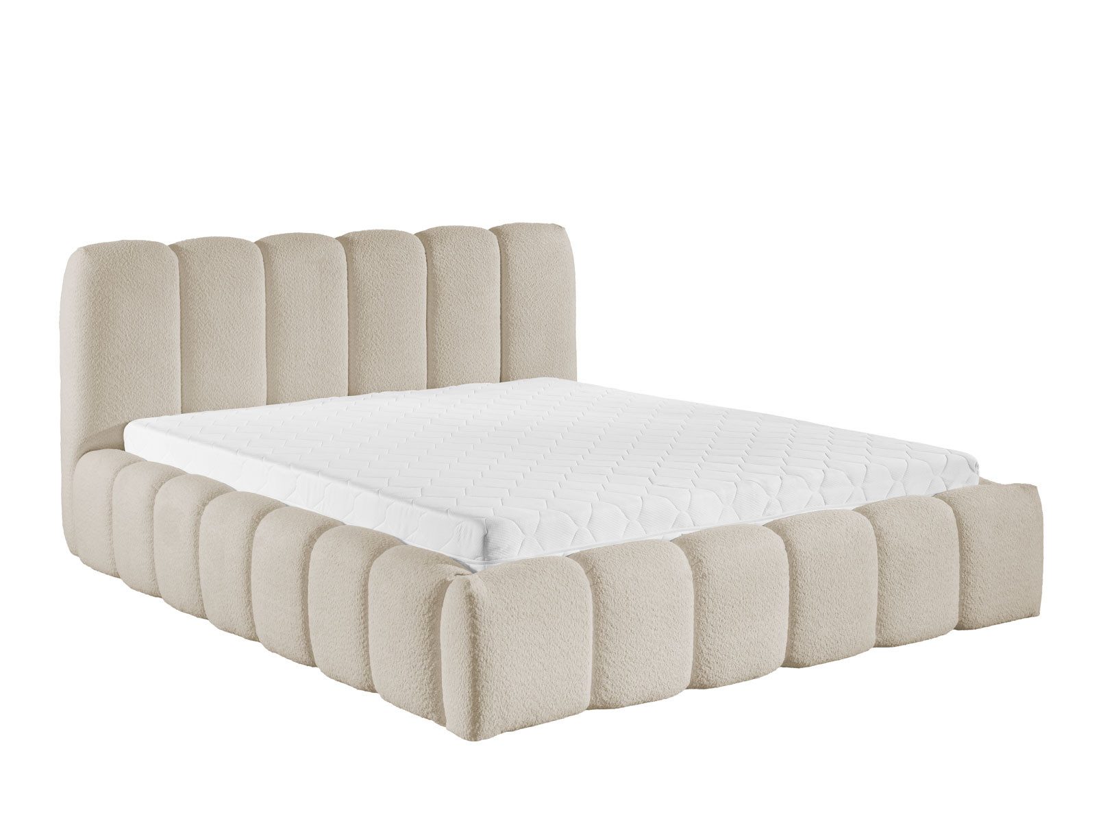 yourhouse24 Polsterbett Micandi Doppelbett Bettgestell Lattenrost günstig online kaufen