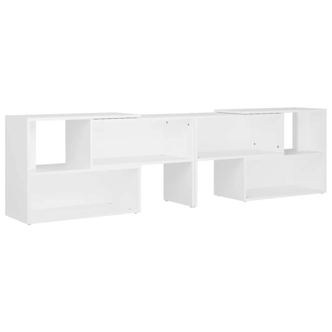 Tv-schrank Weiß 149x30x52 Cm Spanplatte günstig online kaufen