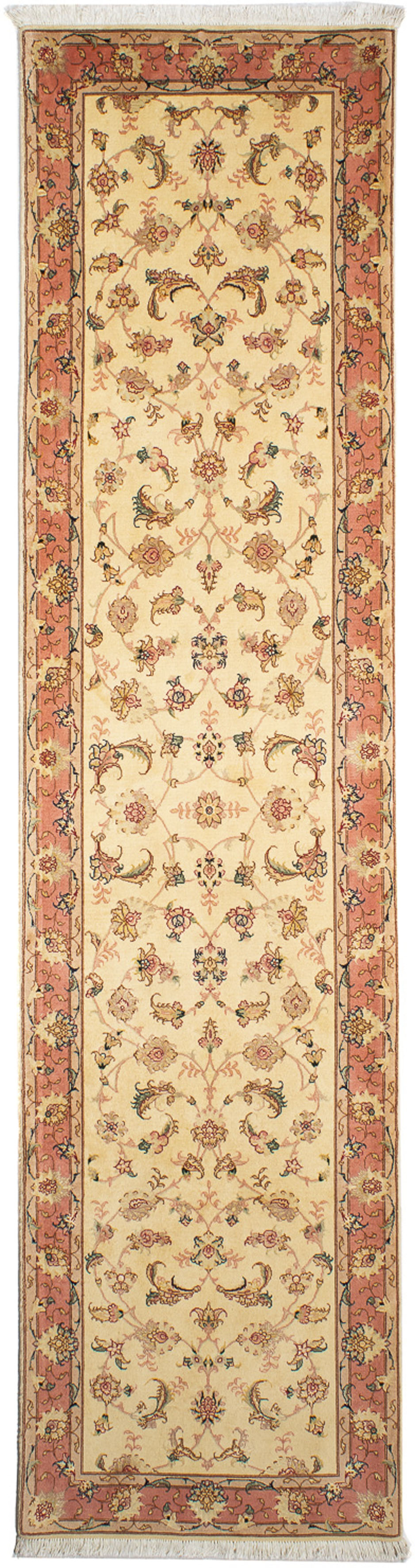 morgenland Orientteppich »Perser - Täbriz - Royal - 290 x 74 cm - beige«, r günstig online kaufen
