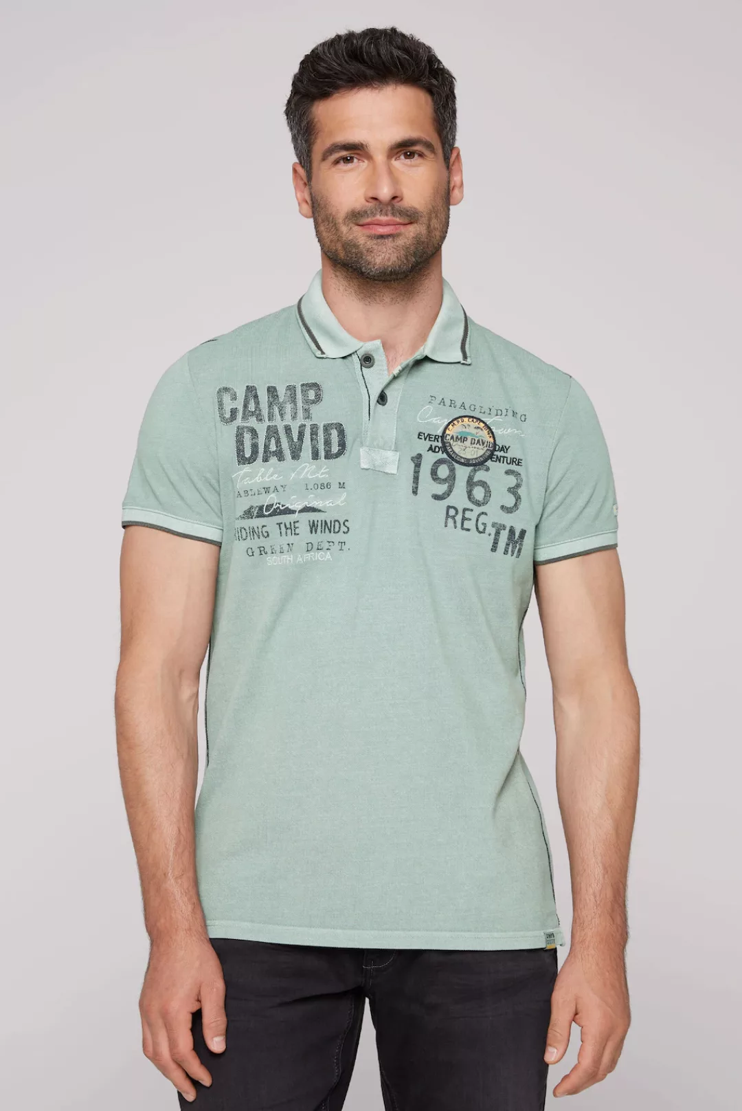 CAMP DAVID Poloshirt, aus Baumwolle günstig online kaufen