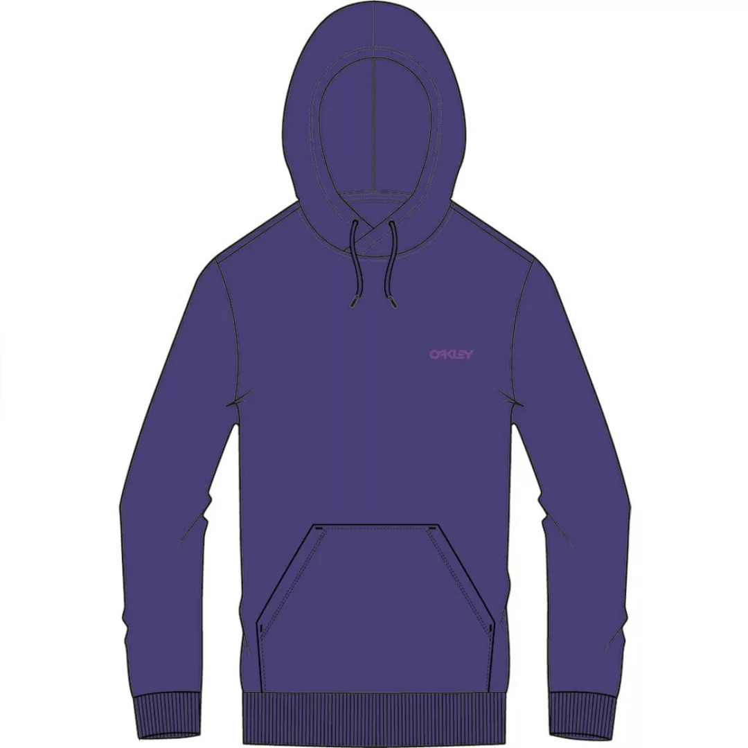 Oakley Apparel Dye 2 Kapuzenpullover XS Deep Violet günstig online kaufen