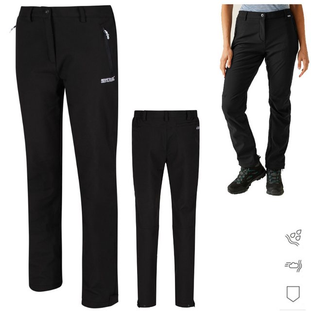 Regatta Leggings Regatta- Geo II Softshell-Hose für Damen wasserdicht, schw günstig online kaufen