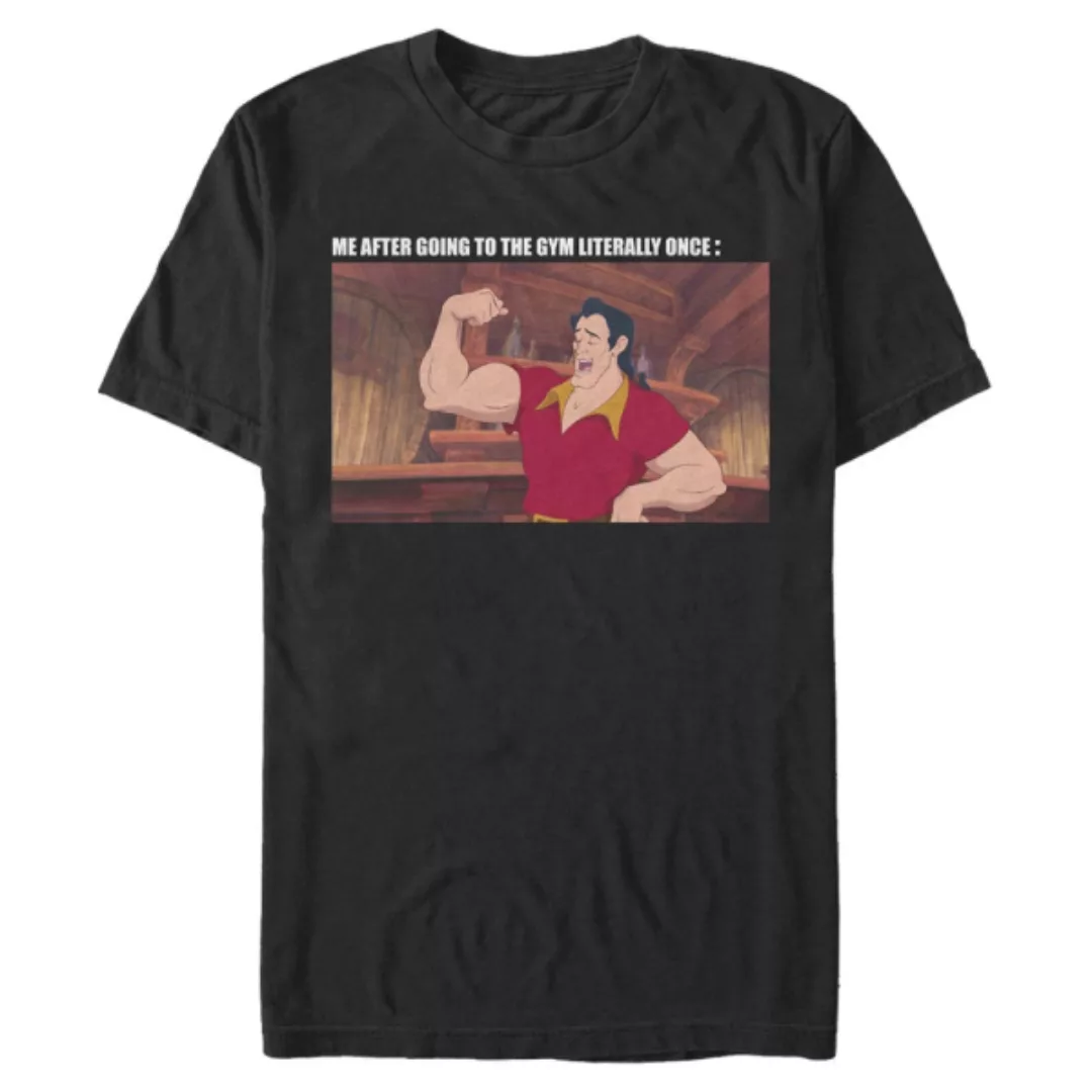 Disney - Die Schöne und das Biest - Gaston Gym Meme - Männer T-Shirt günstig online kaufen