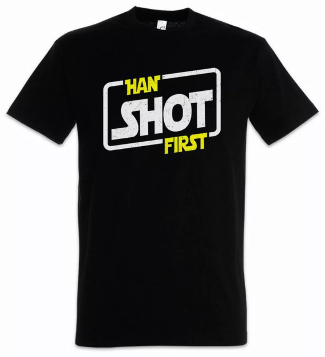 Urban Backwoods Print-Shirt Han Shot First Herren T-Shirt Solo X Red Star F günstig online kaufen