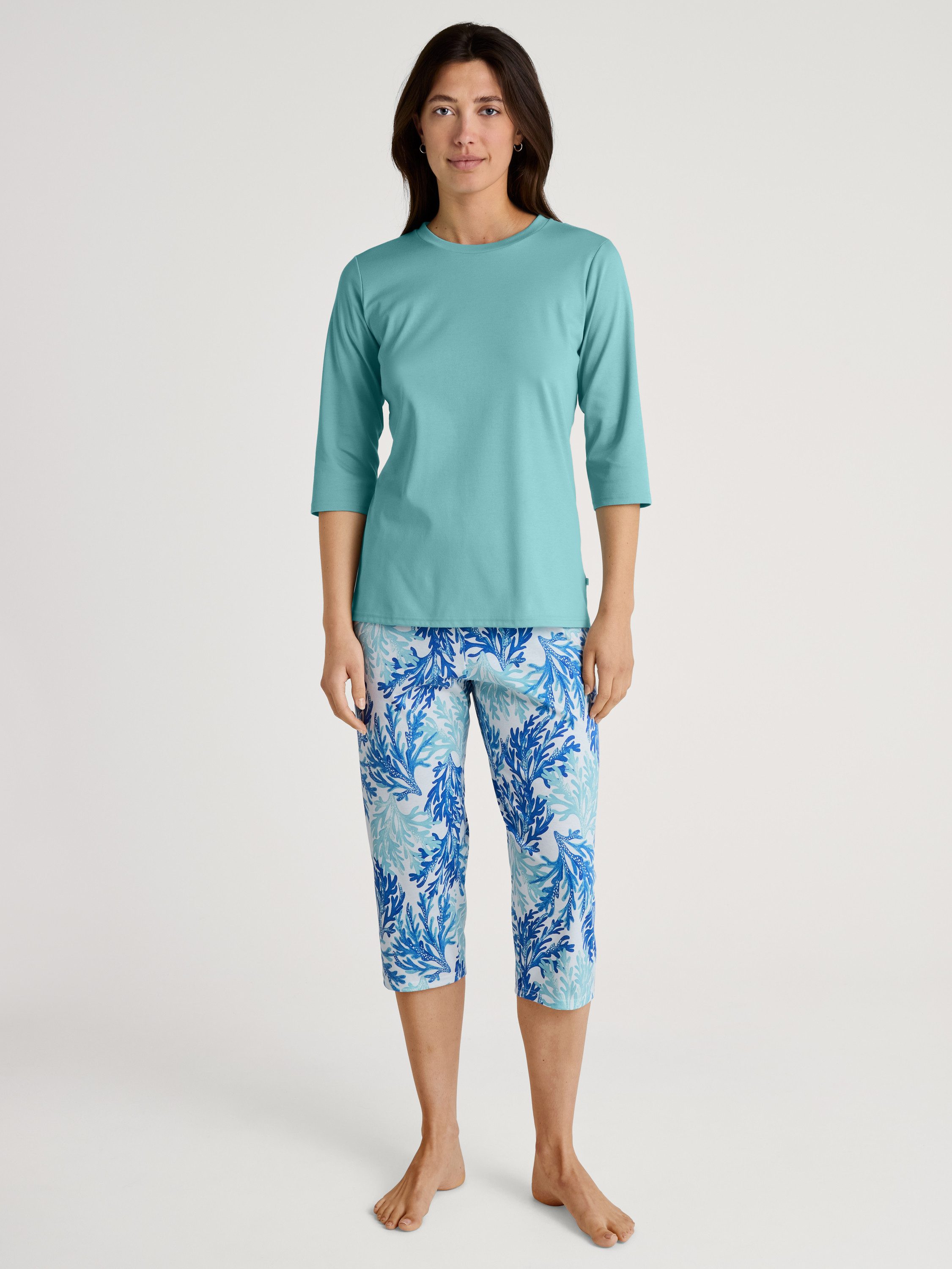 CALIDA Capri-Pyjama Daylight Dreams Damen (2 günstig online kaufen