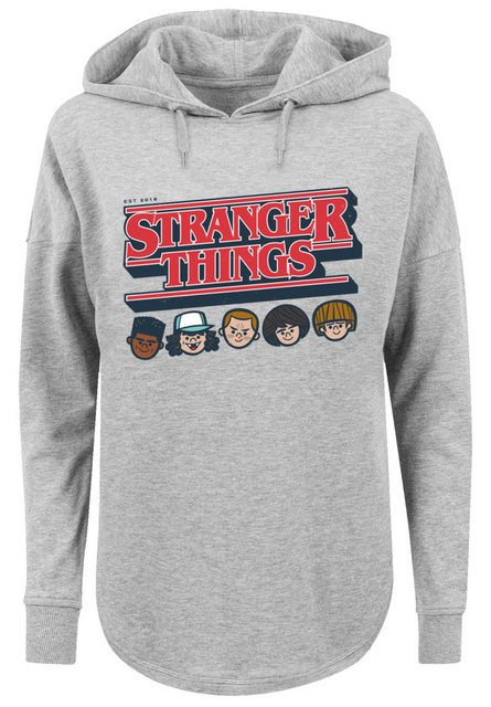 F4NT4STIC Kapuzenpullover Stranger Things Caricature Logo Netflix TV Series günstig online kaufen