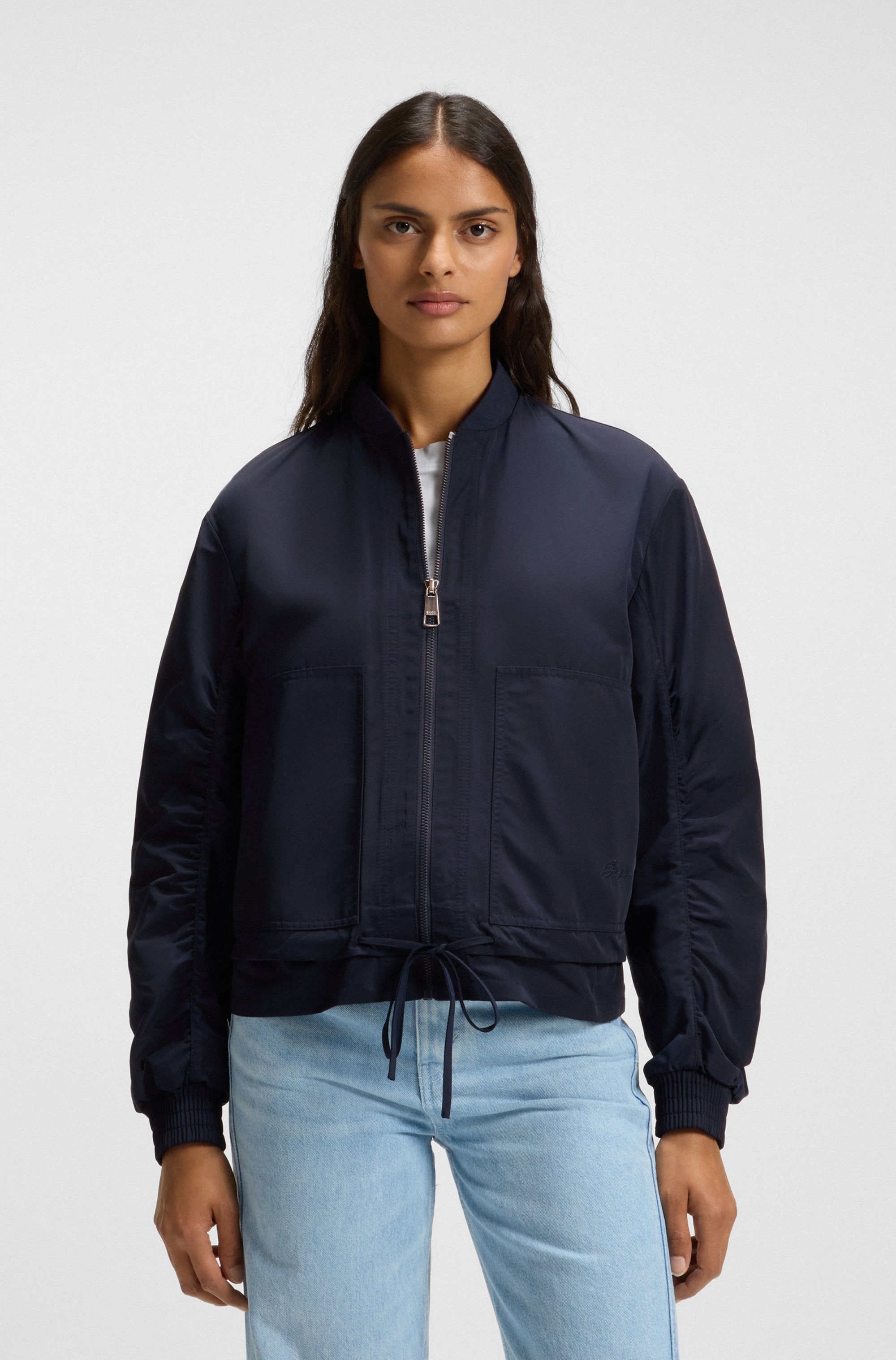 BOSS ORANGE Bomberjacke "Pirosa Premium Damenmode", mit schützendem Finish günstig online kaufen