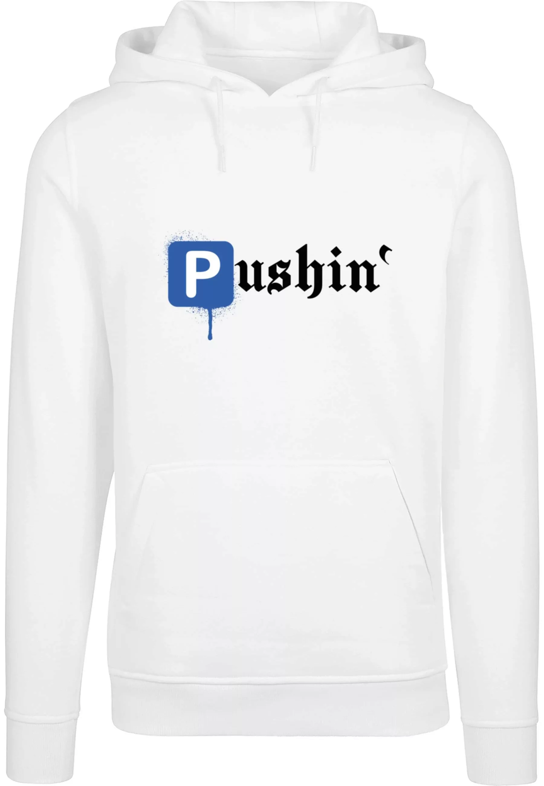 MisterTee Kapuzensweatshirt "MisterTee Herren Pushin P Hoody" günstig online kaufen