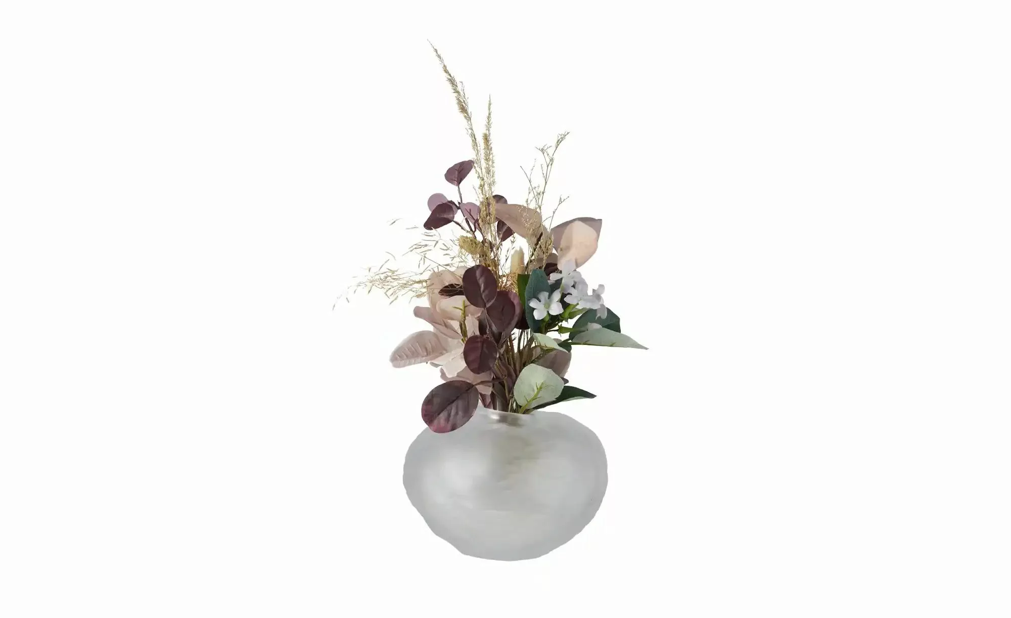 HOME STORY Vase   ¦ transparent/klar ¦ Glas ¦ Maße (cm): H: 15  Ø: 20 Acces günstig online kaufen