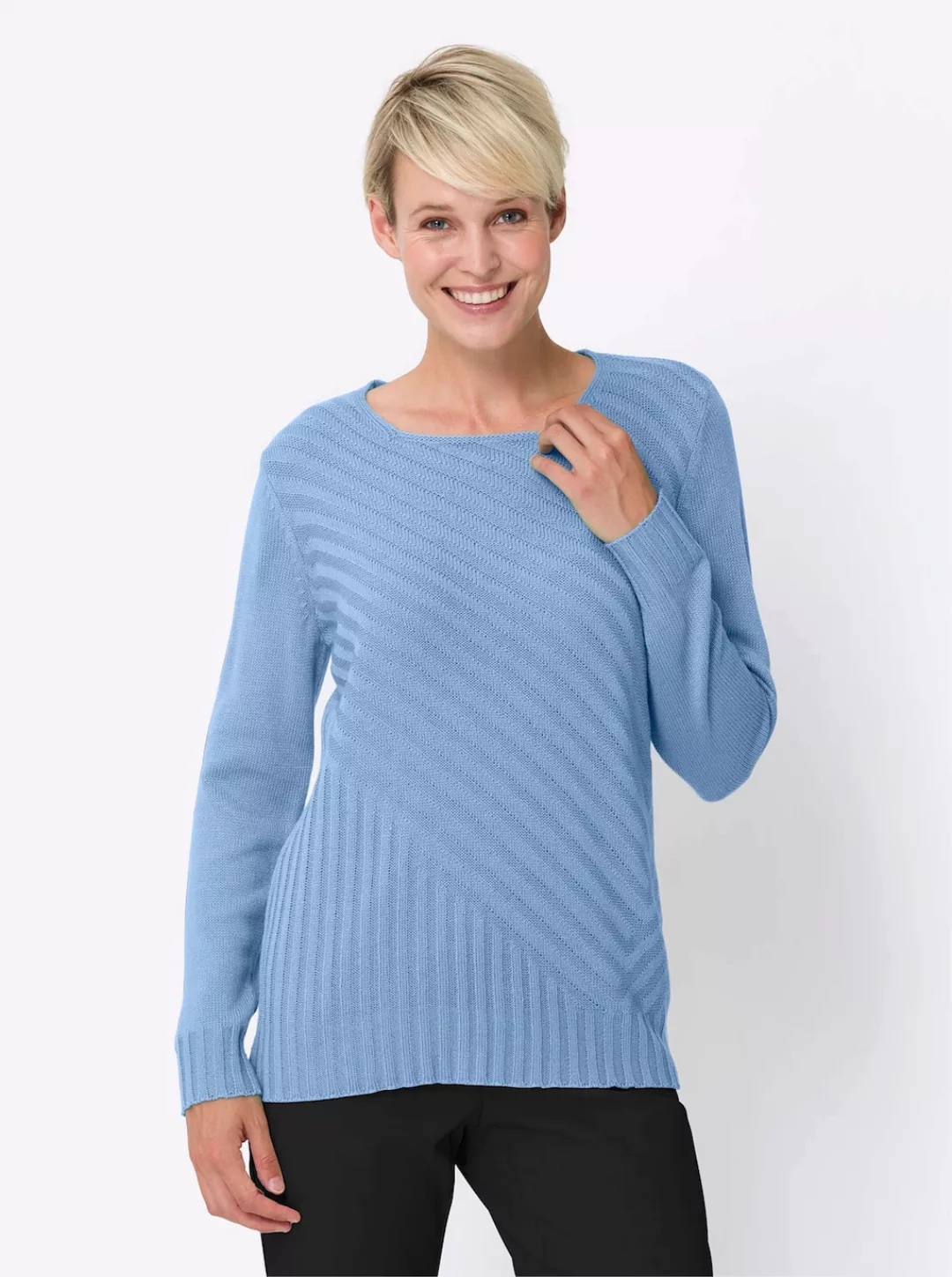 Classic Basics Strickpullover "Langarm-Pullover" günstig online kaufen