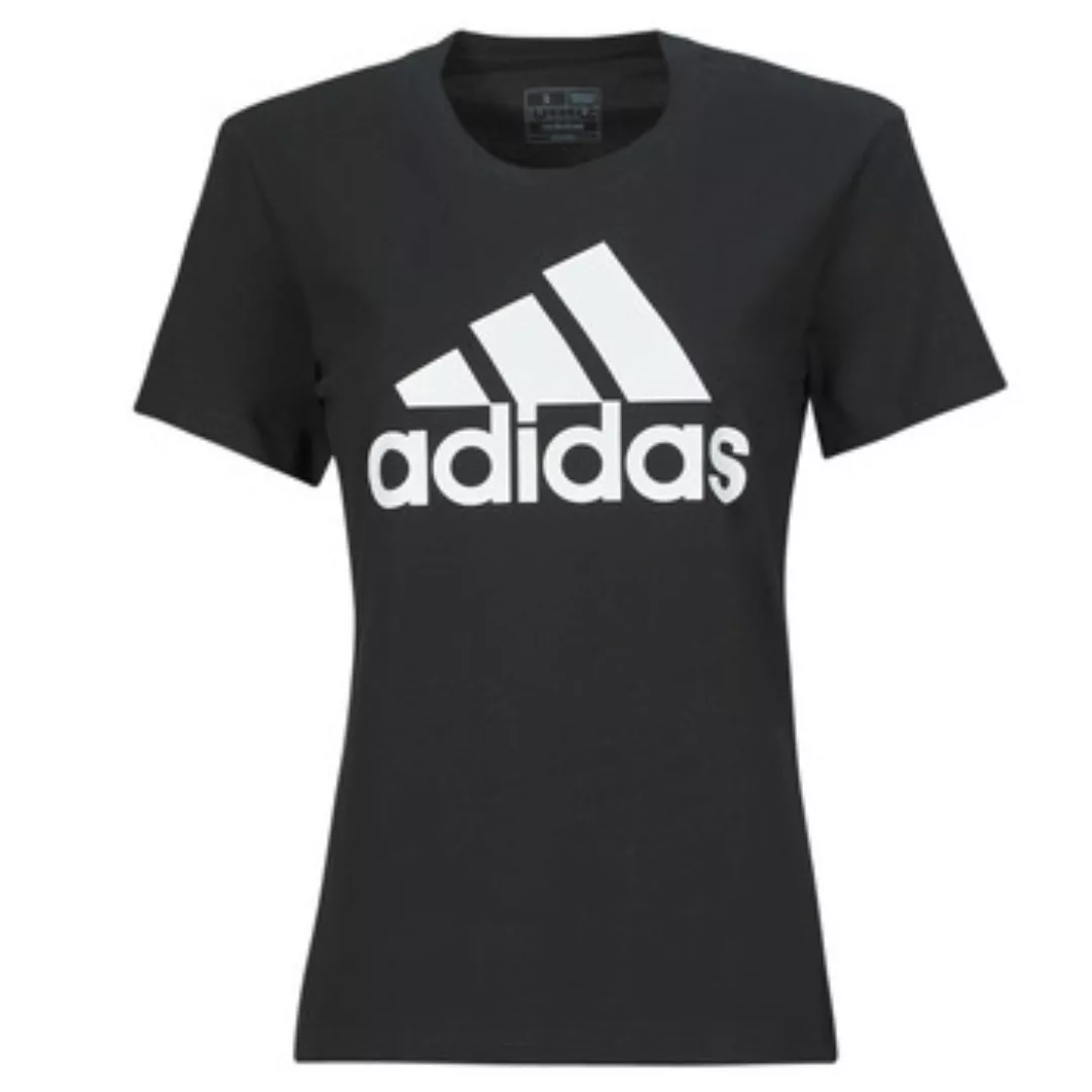 adidas – Training – Schwarzes Trägershirt mit großem Logo günstig online kaufen