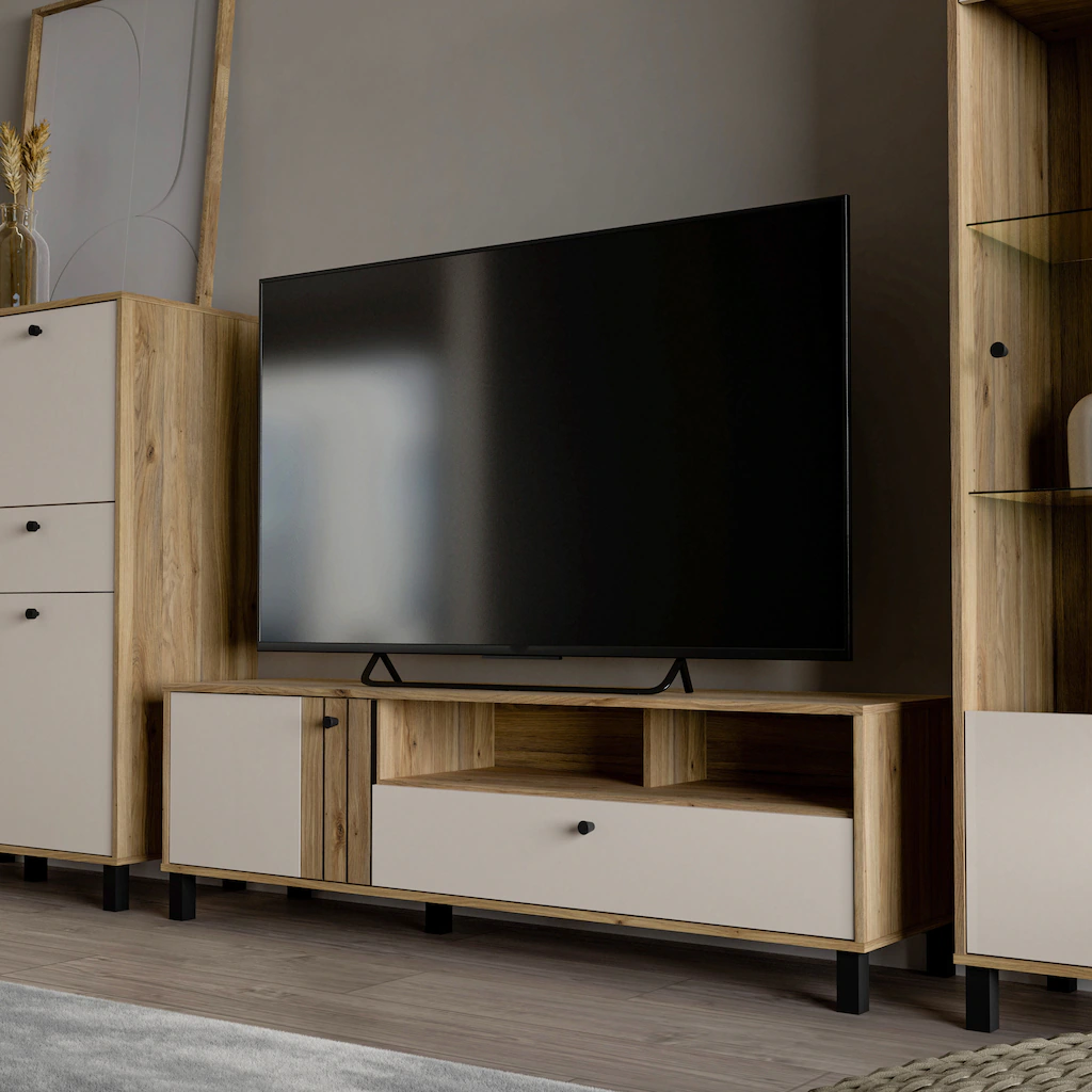 FORTE Lowboard "KillarneyTV-Board, TV-Schrank", TV Board, Soft Close, Schub günstig online kaufen