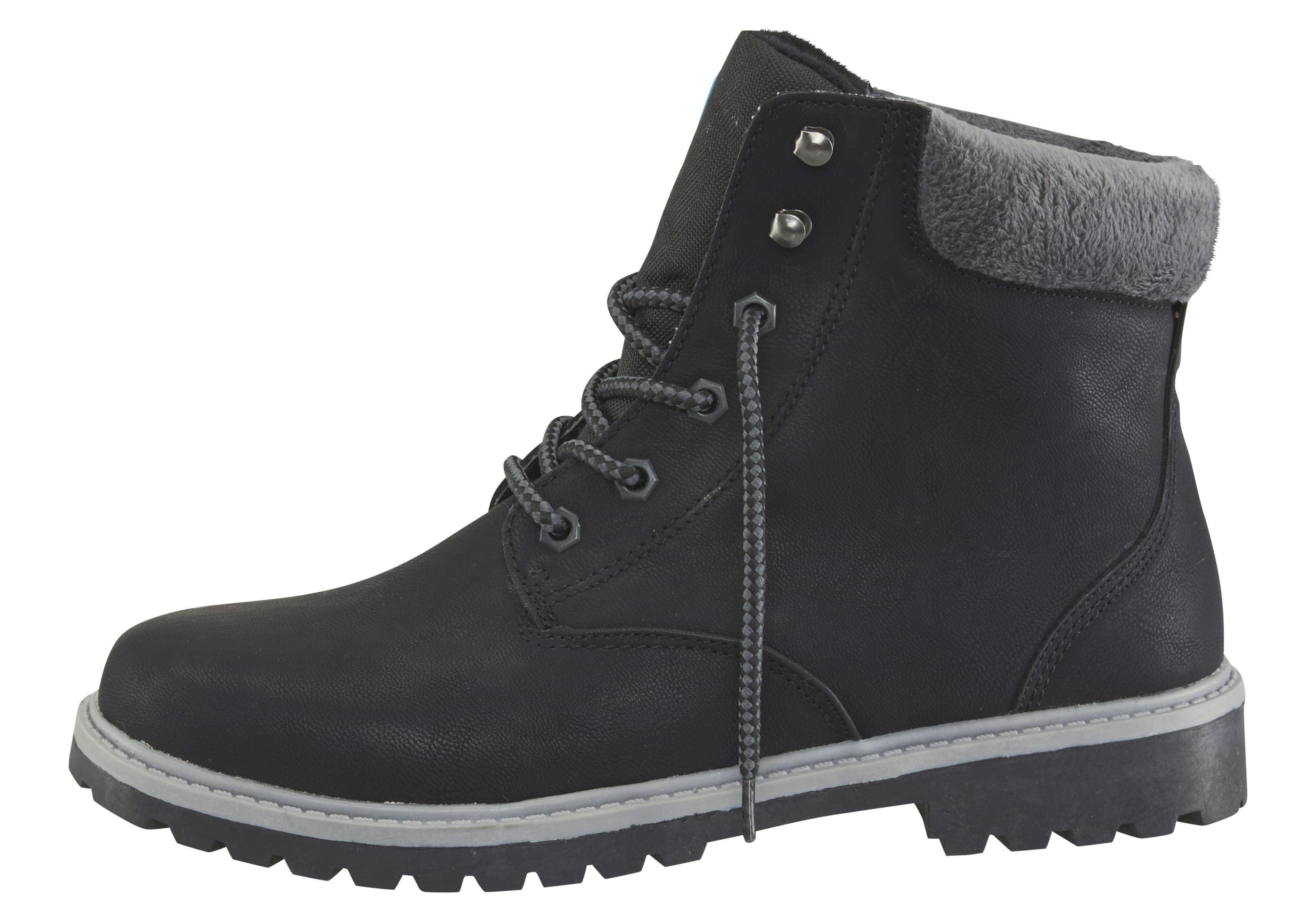 Polarino Schnürboots "Kalmar W", Schnürboots, Stiefel mit Blockabsatz günstig online kaufen