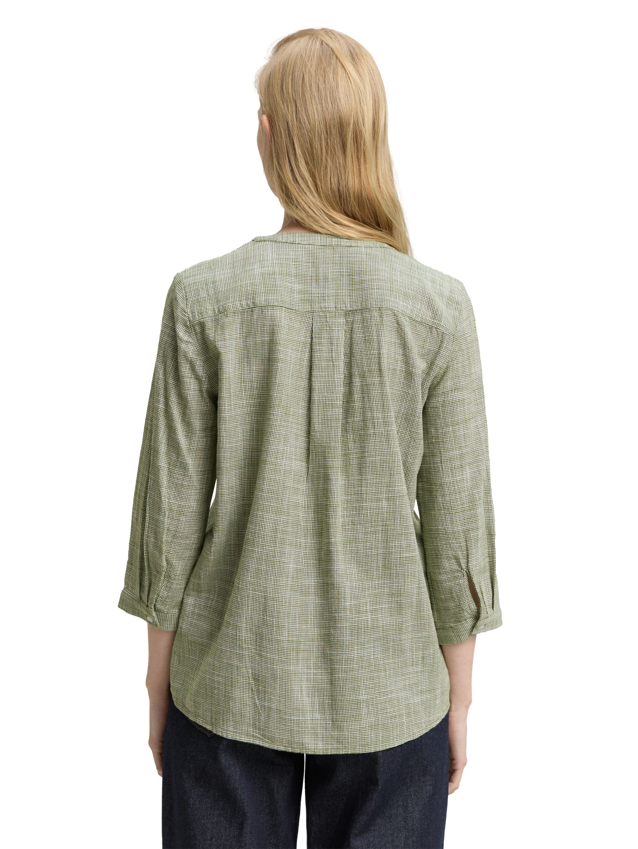 TOM TAILOR Klassische Bluse mit geschlitztem günstig online kaufen