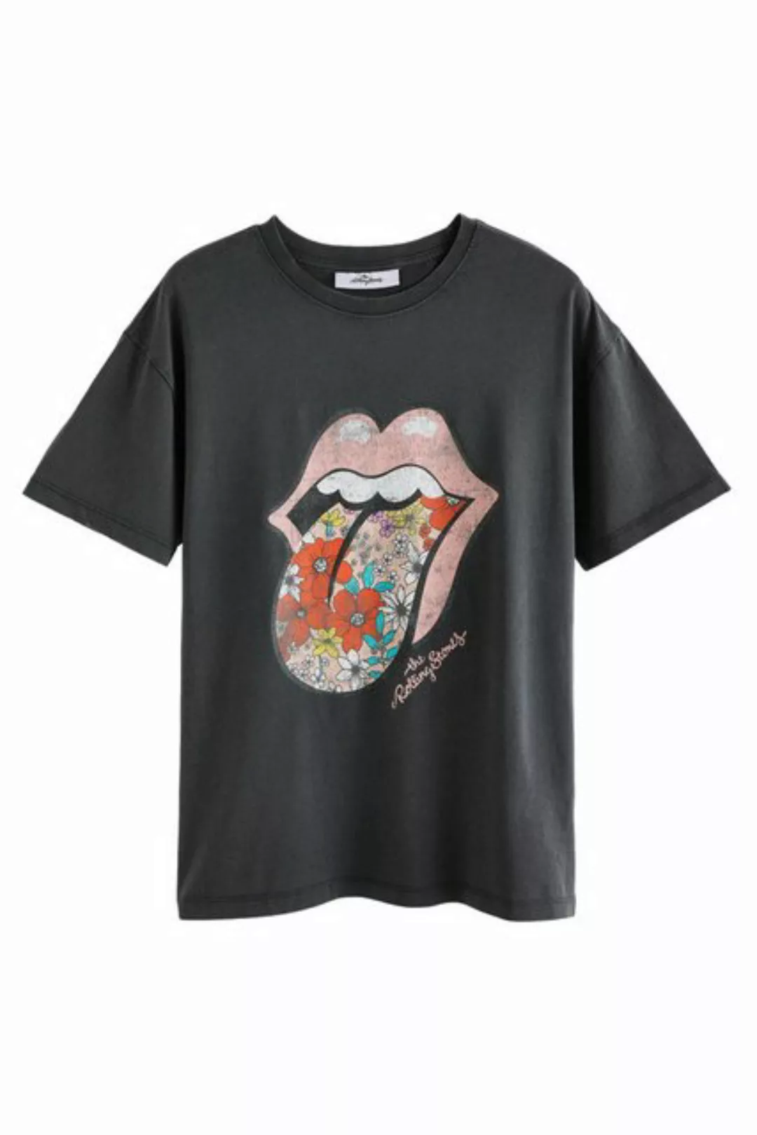 Next T-Shirt Lizenziertes Band T-Shirt, Rolling Stones Grafik (1-tlg) günstig online kaufen