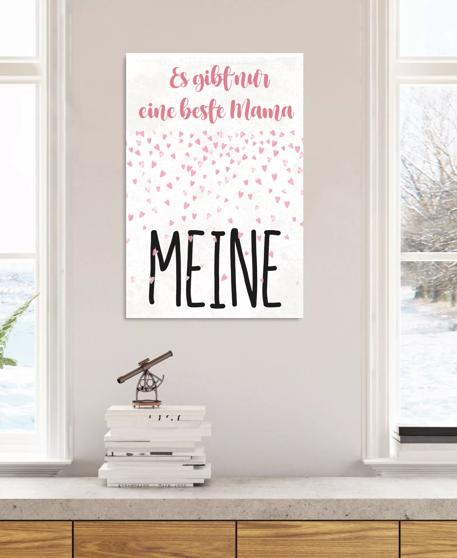 queence Metallbild "Mama", Sprüche, (1 St.) günstig online kaufen