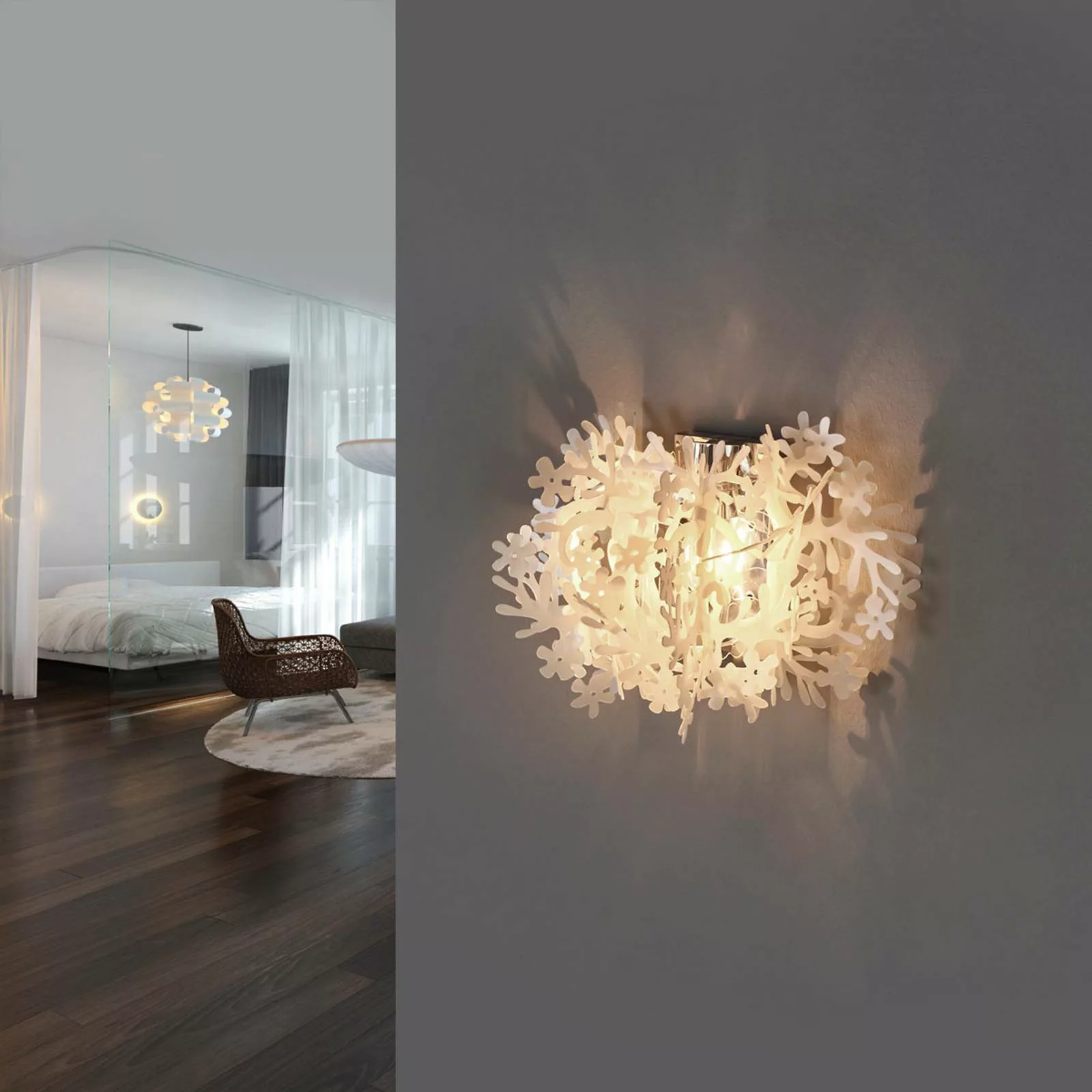 Slamp Fiorella Mini - Design-Wandlampe günstig online kaufen