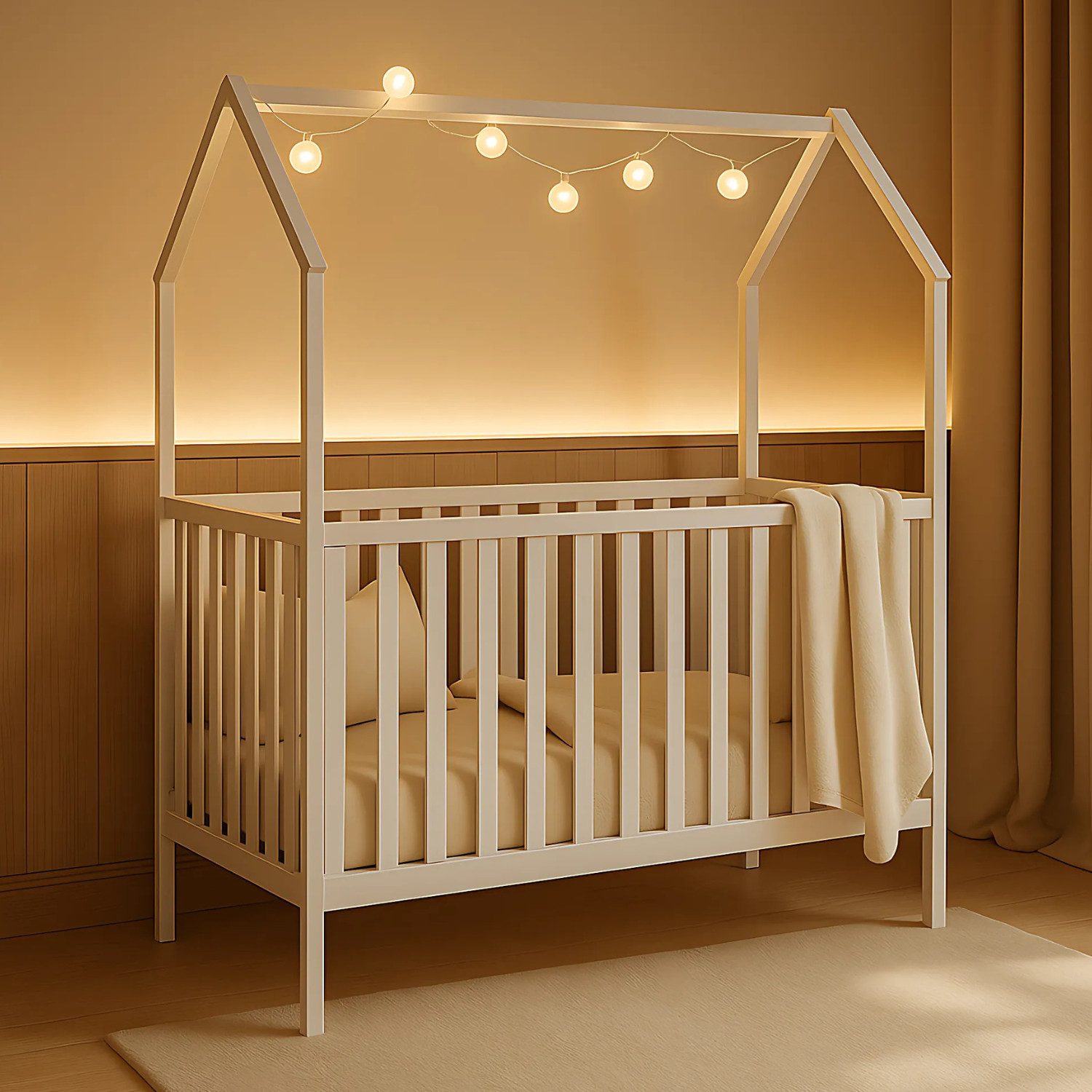 Alavya Home® Babybett ELLA 70x140 cm günstig online kaufen
