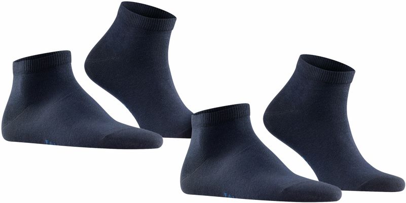 Falke Happy Socken 2 Paar Dark Navy - Größe 47-50 günstig online kaufen