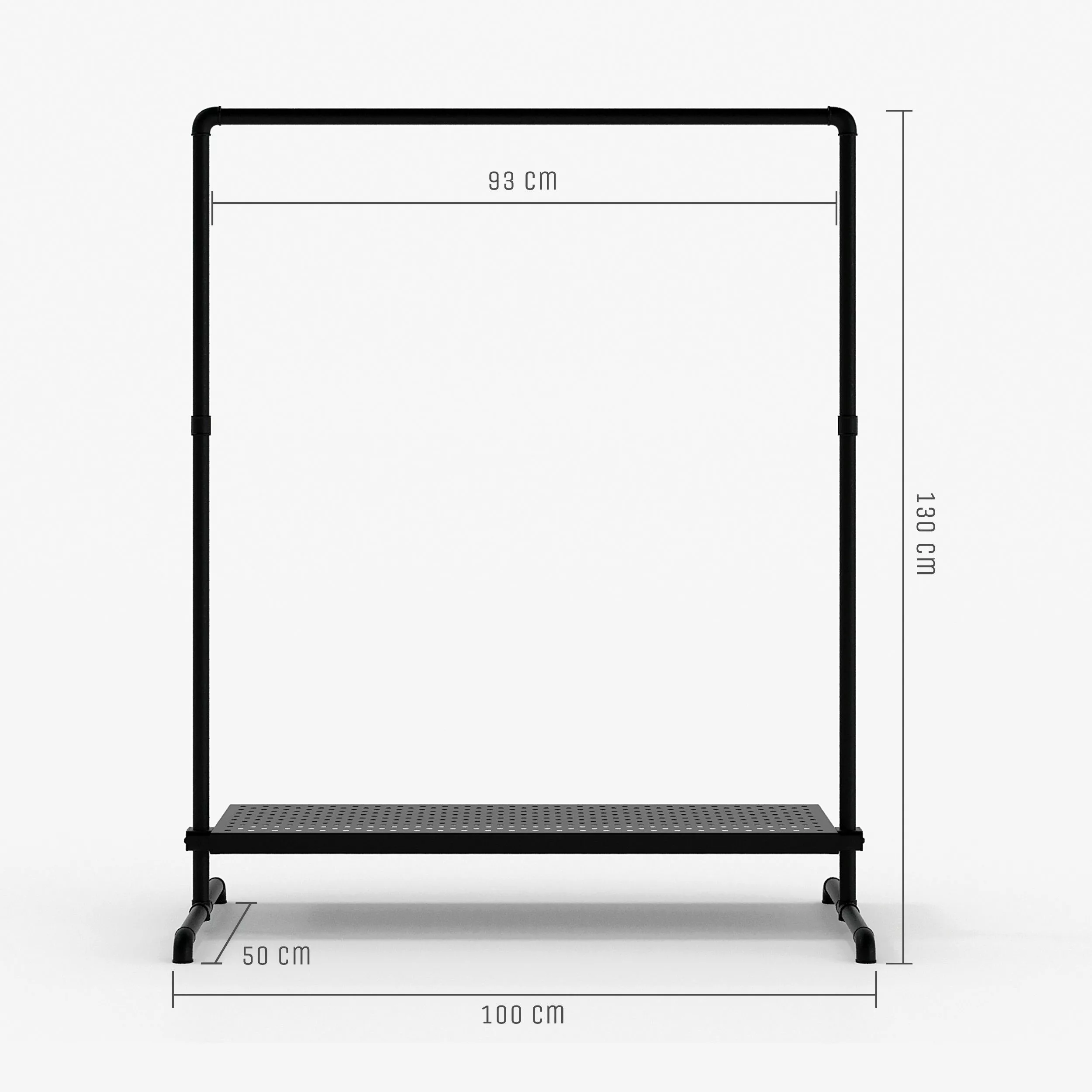 pamo. design Garderobenständer Schmaler Kleiderständer, (ohne günstig online kaufen