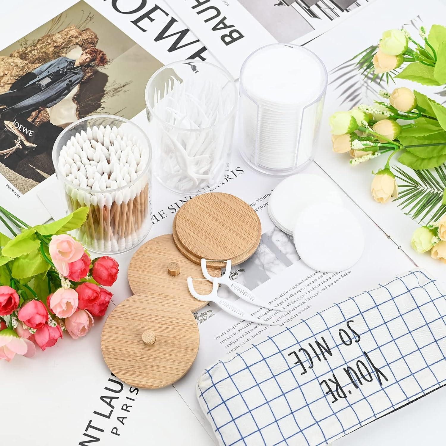 LuxusKollektion Badaccessoire-Set 3er Set Acryl-Qtip-Halter mit günstig online kaufen