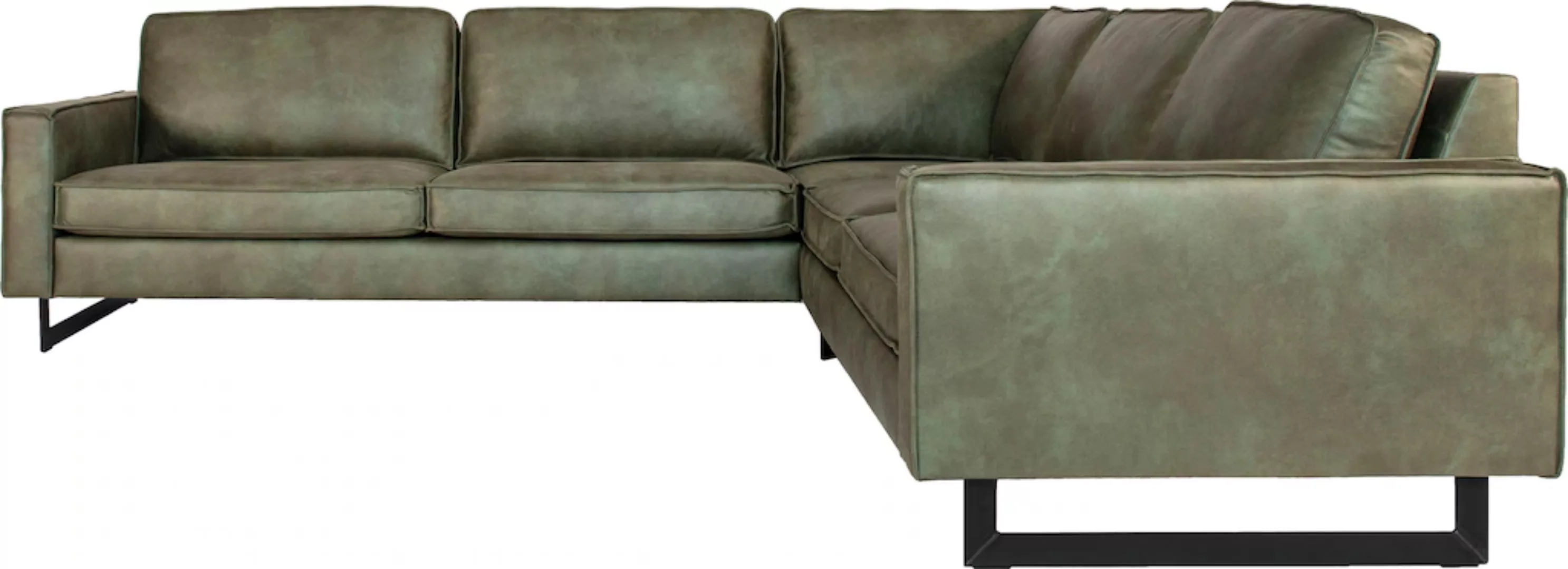 Places of Style Ecksofa "Pinto, XXL, 250/290 cm, langer Schenkel, Ottomane" günstig online kaufen