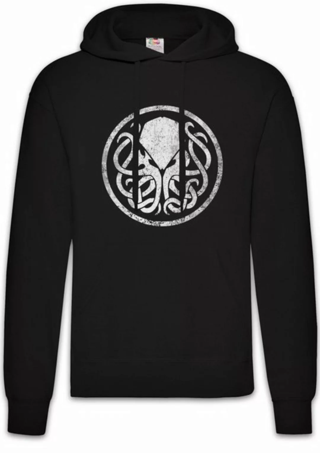 Urban Backwoods Hoodie Circle Logo Cthulhu Herren Hoodie Lovecraft Arkham H günstig online kaufen