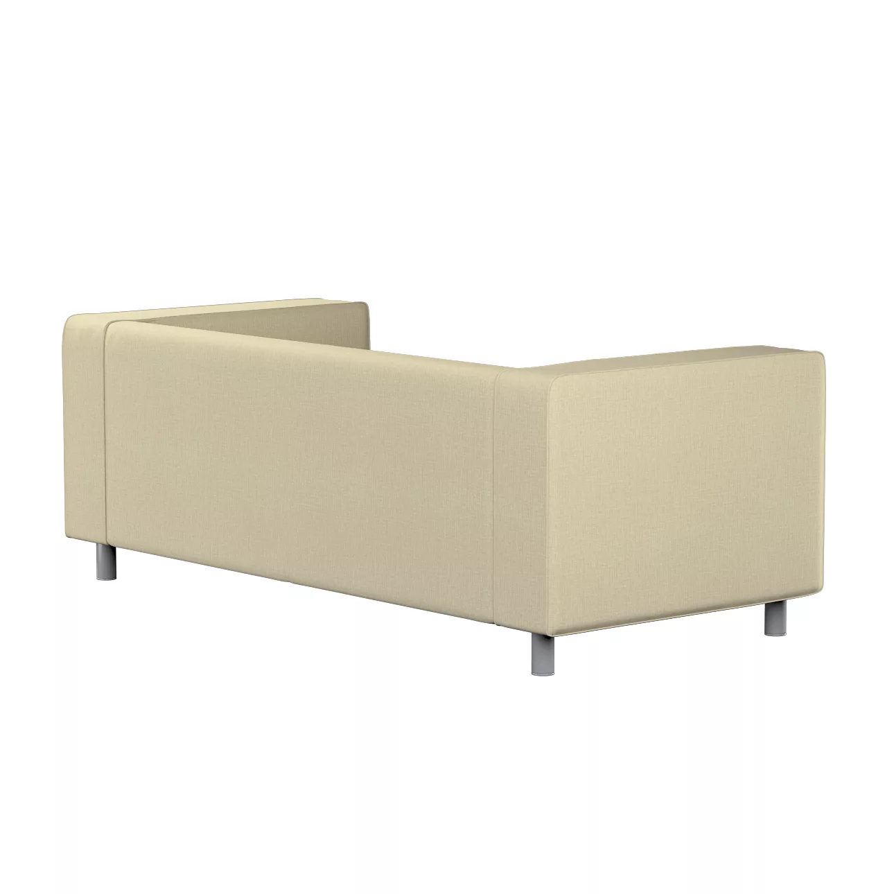 Bezug für Klippan 2-Sitzer Sofa, olivgrün-creme, Sofahusse, Klippan 2-Sitze günstig online kaufen