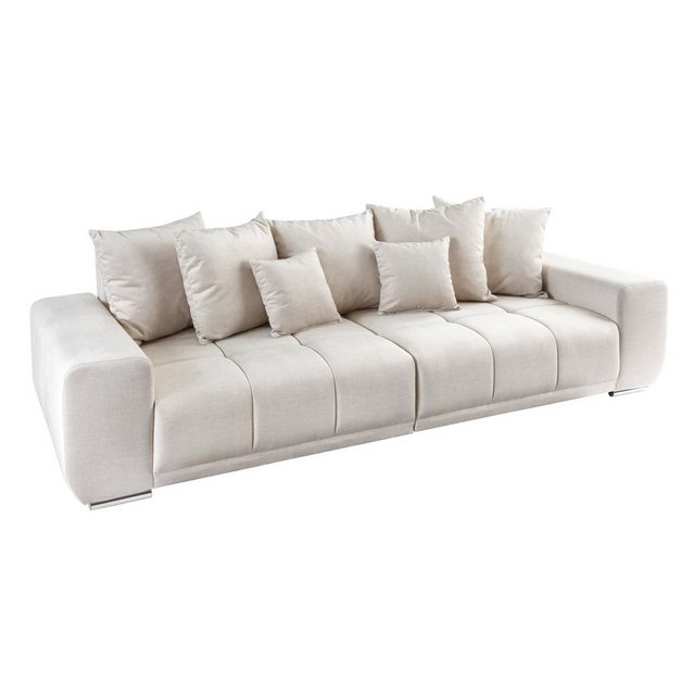 riess-ambiente Big-Sofa ELEGANCIA 285cm champagner / beige, Einzelartikel 1 günstig online kaufen