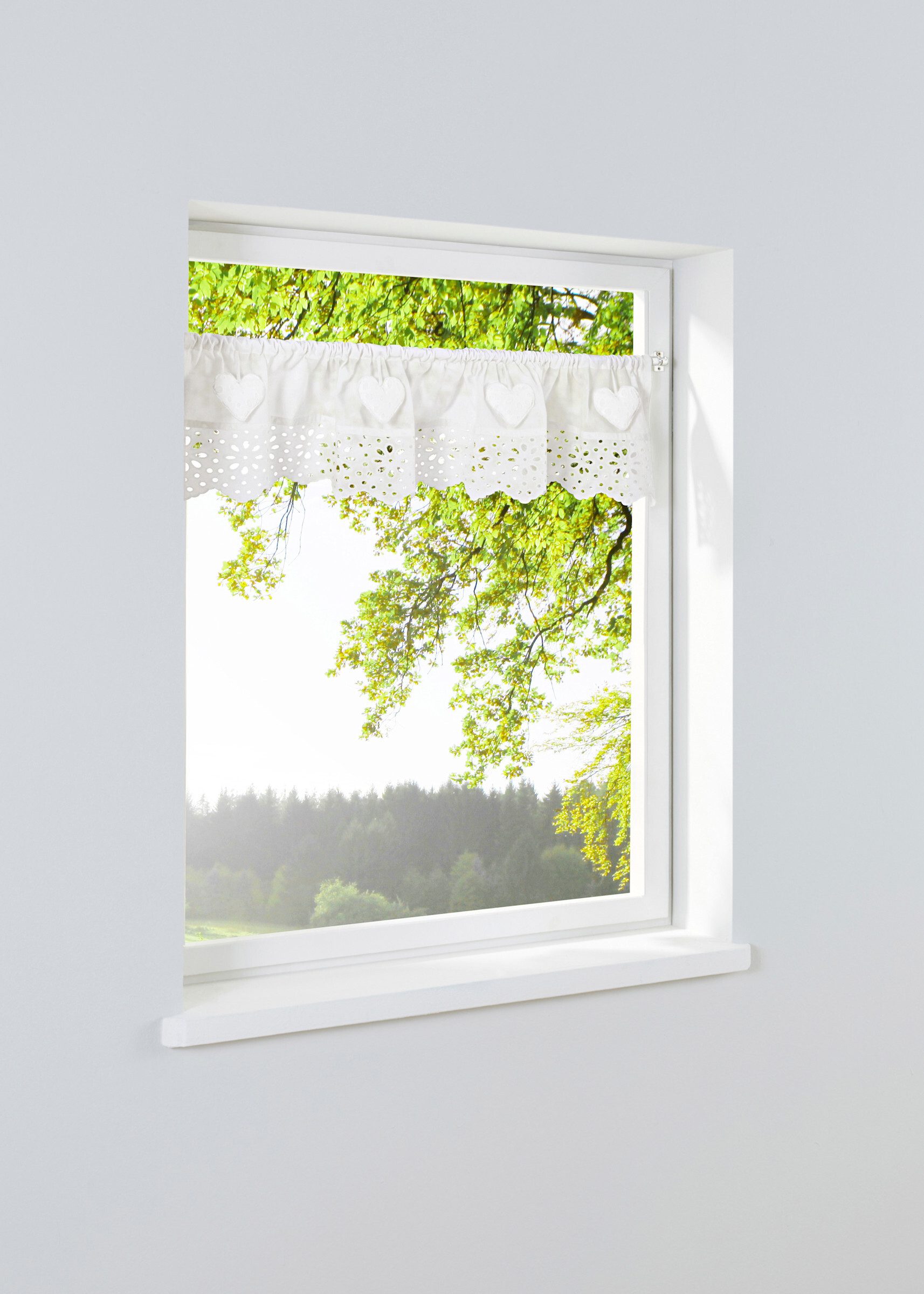 heine Gardine Querbehang, Stangendurchzug (1 St), günstig online kaufen