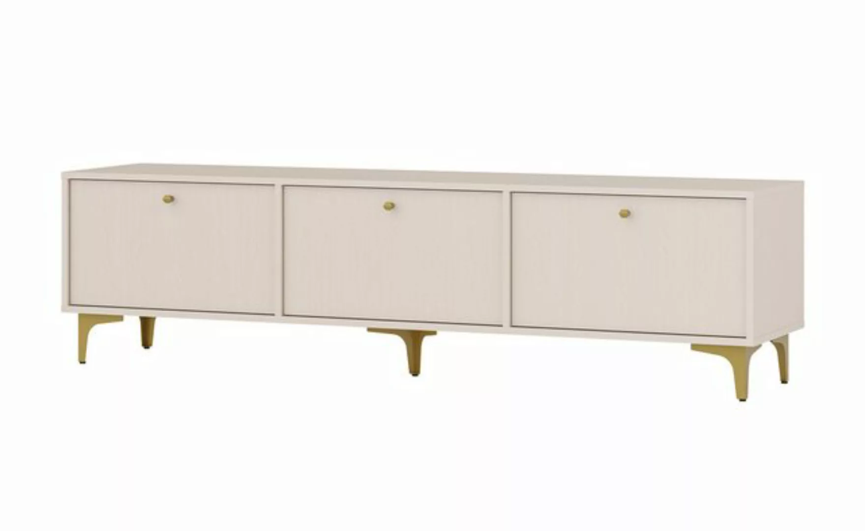 Furnix TV-Schrank Tonkin Sideboard mit drei Fächern Design Lowboard Breite günstig online kaufen