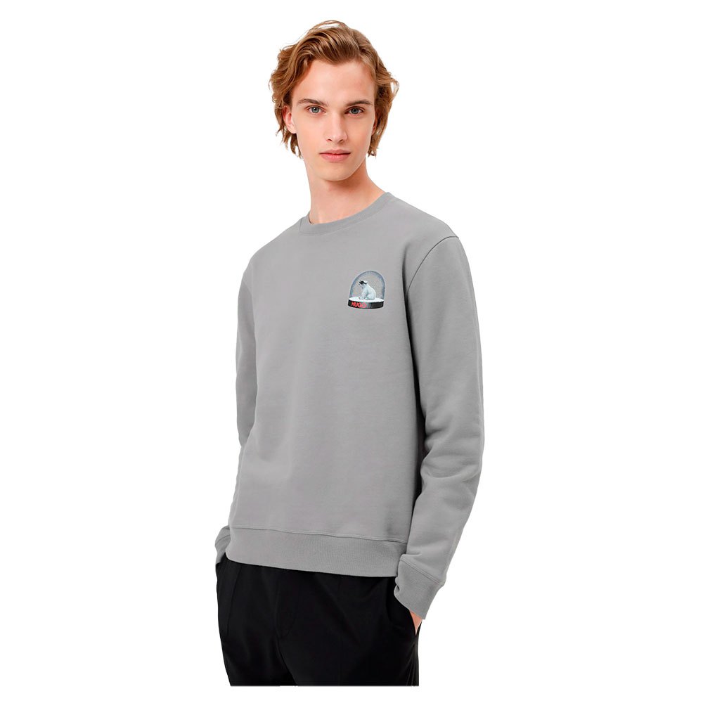 Hugo Dolarbear Pullover M Silver günstig online kaufen