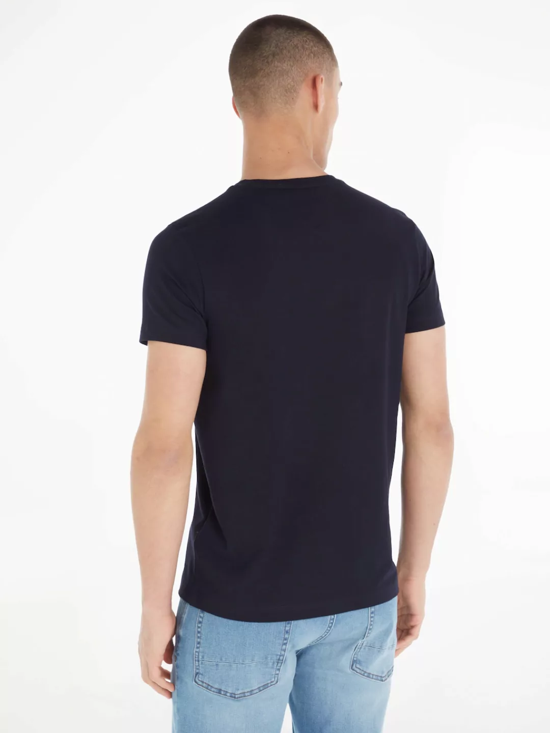 Tommy Hilfiger T-Shirt V-Shirt Stretch Slim günstig online kaufen