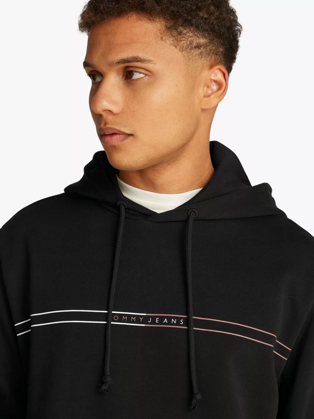 Tommy Jeans Plus Hoodie TJM REG ENTRY GRAPHIC HOODIE EXT Mit Rundhalsaussch günstig online kaufen